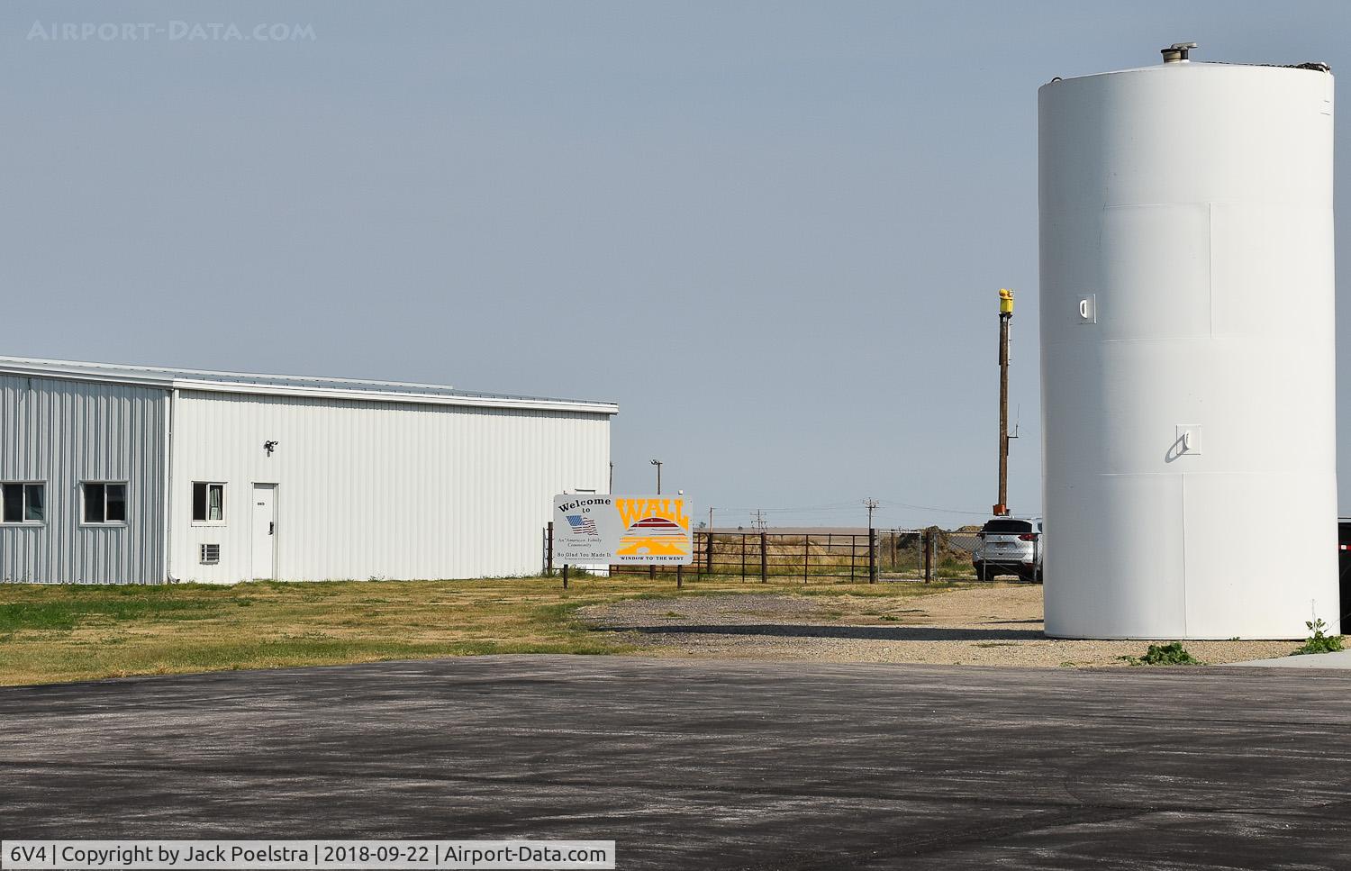 Wall Municipal Airport (6V4) - Wall Muni airport. SD