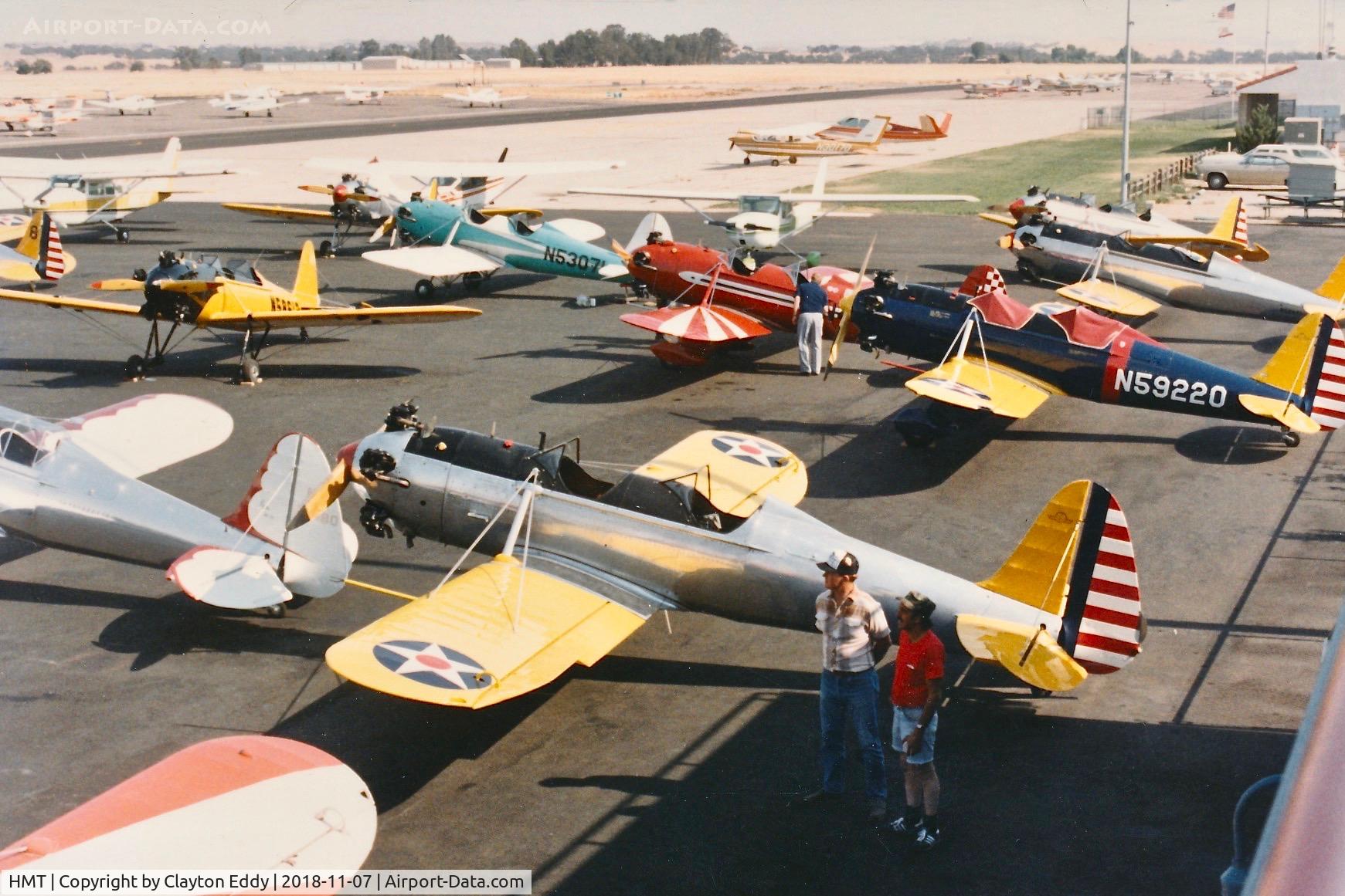 Hemet-ryan Airport (HMT) - Hemet Airport California Ryan Flyin 19??