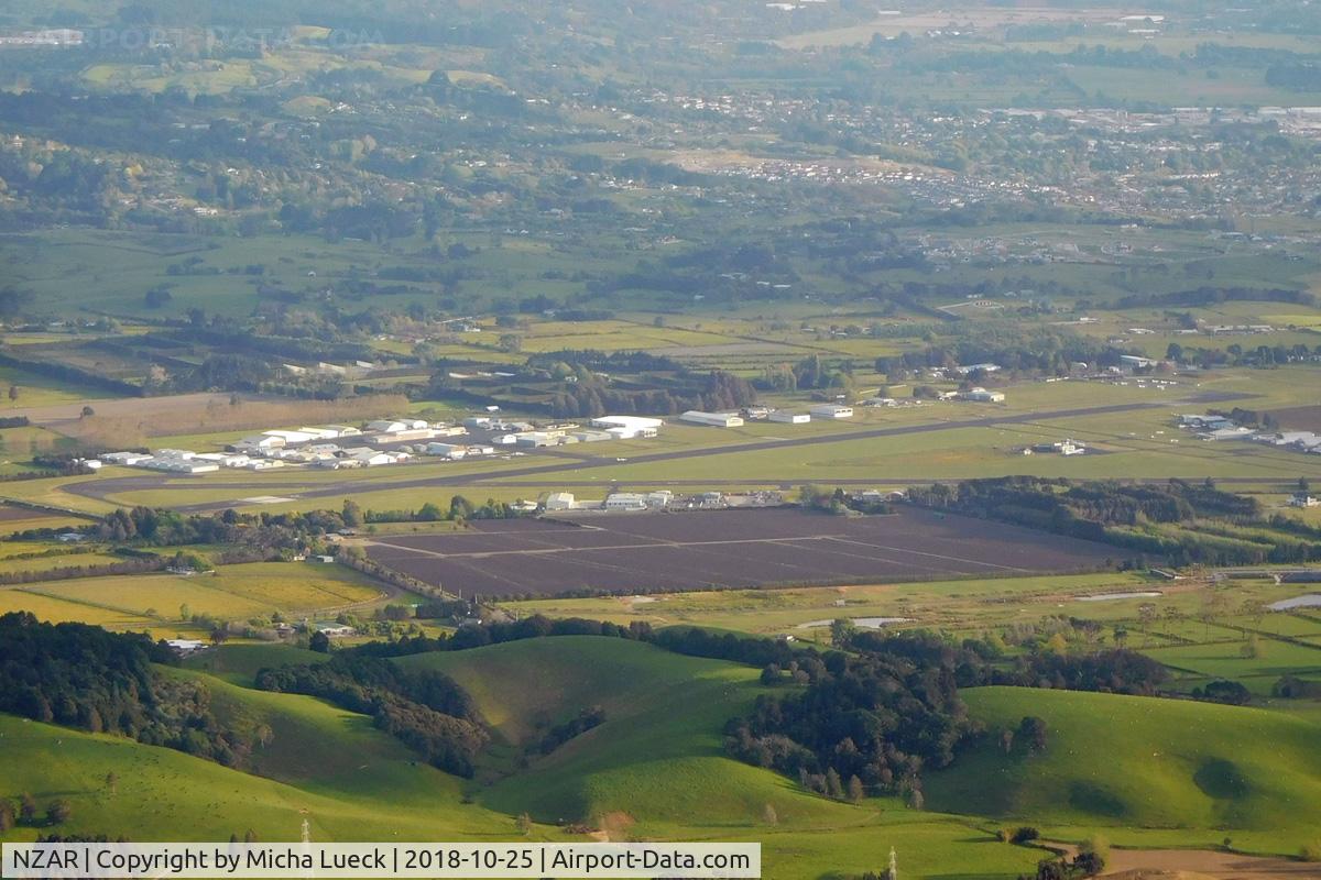 Ardmore Airport, Auckland New Zealand (NZAR) - Taken from B-18901 (BNE-AKL)