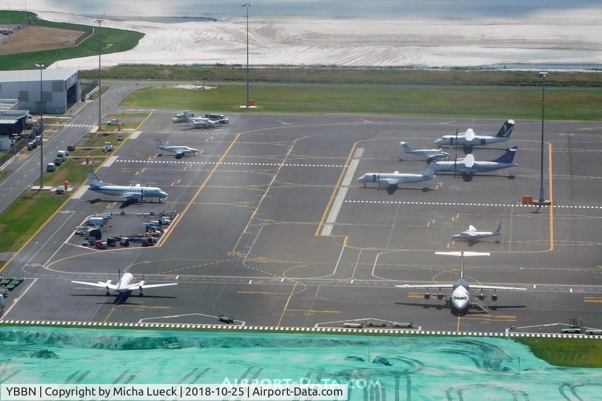 Brisbane International Airport, Brisbane, Queensland Australia (YBBN) - Taken from B-18901 (BNE-AKL)