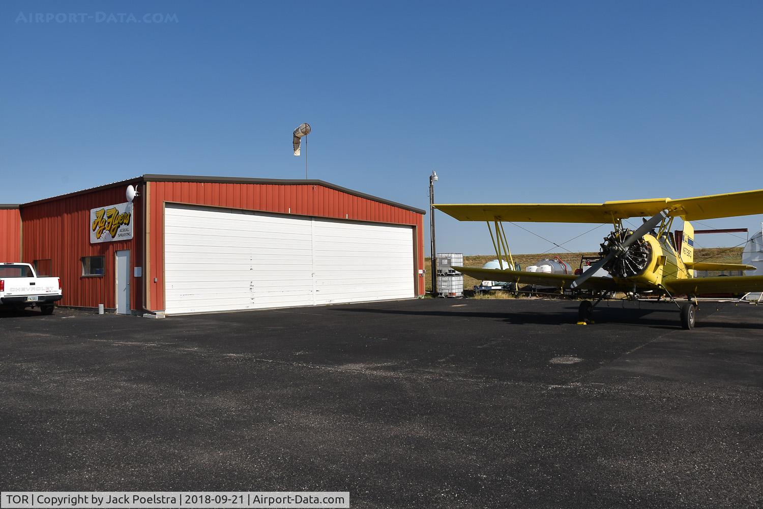 Torrington Municipal Airport (TOR) - Ag-Flyers at Torrington airport WY