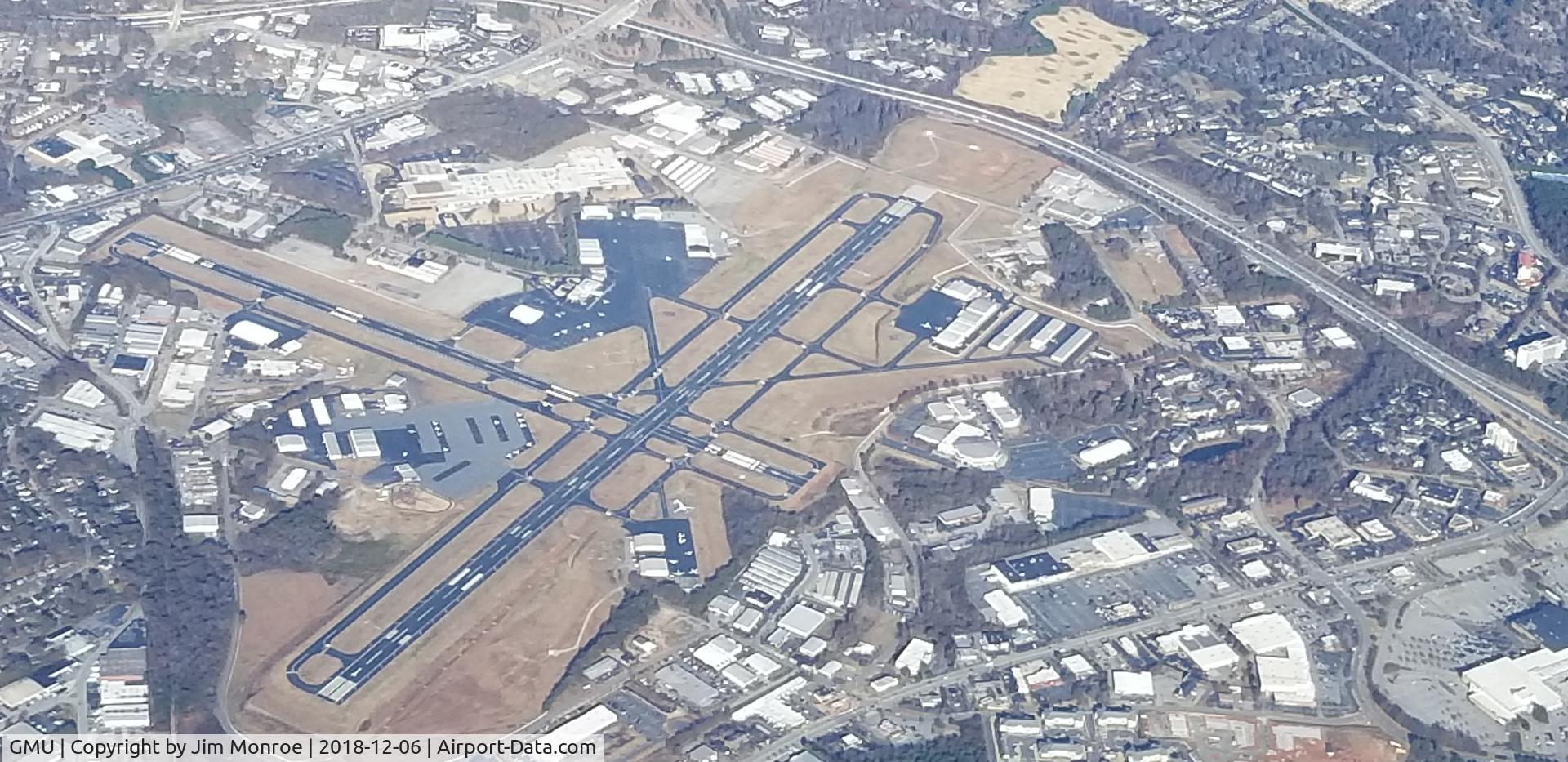 Greenville Downtown Airport (GMU) - From 11,000 on an Angel Flight from KCCO to KINT