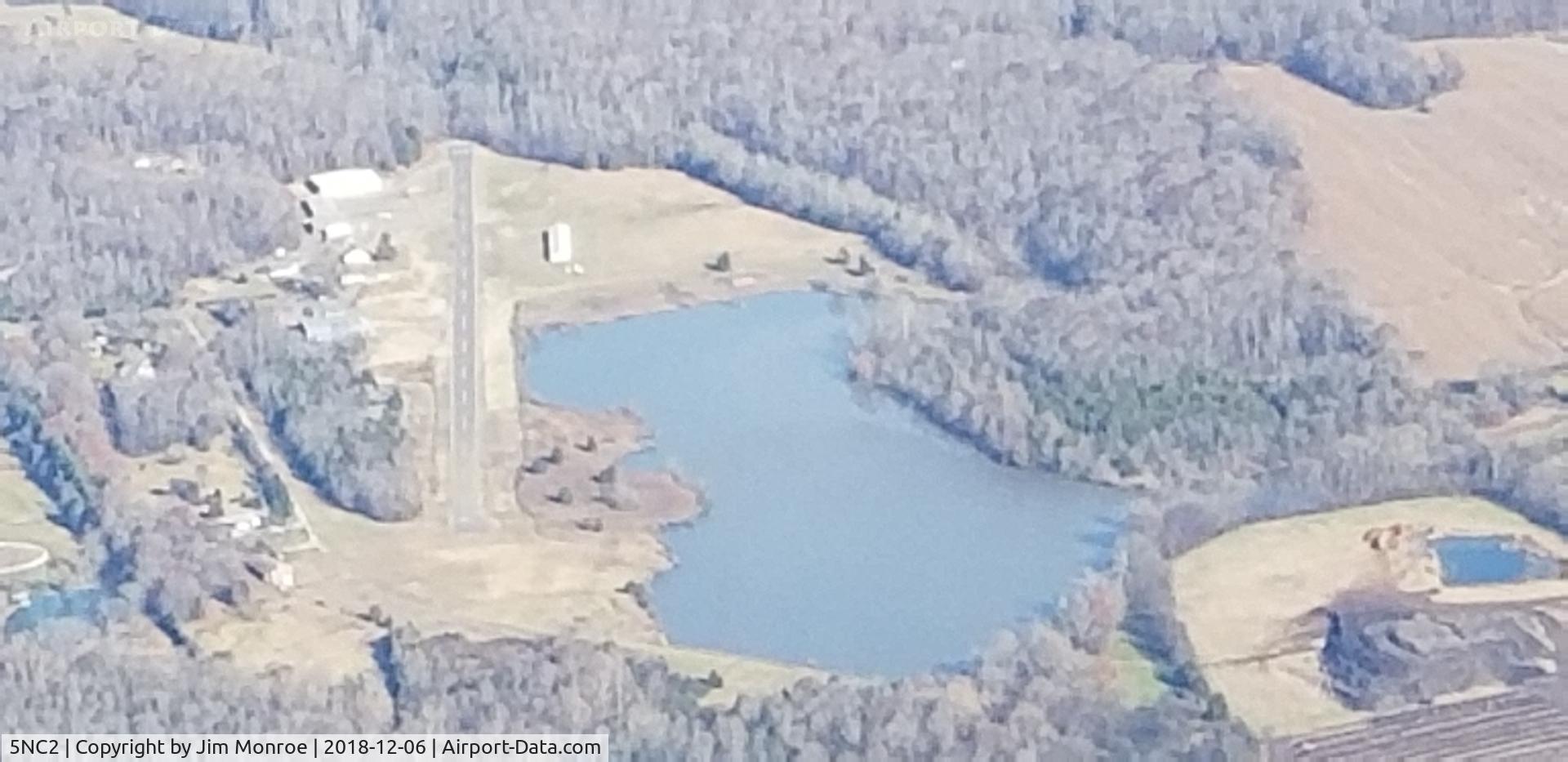 Sugar Valley Airport (5NC2) - On an Angel Flight from KCCO descending into Smith Reynolds in Winston Salem. Sugar Valley Airport 