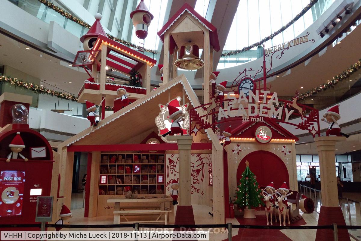 Hong Kong International Airport, Hong Kong Hong Kong (VHHH) - Early Christmas time at Hong Kong Airport