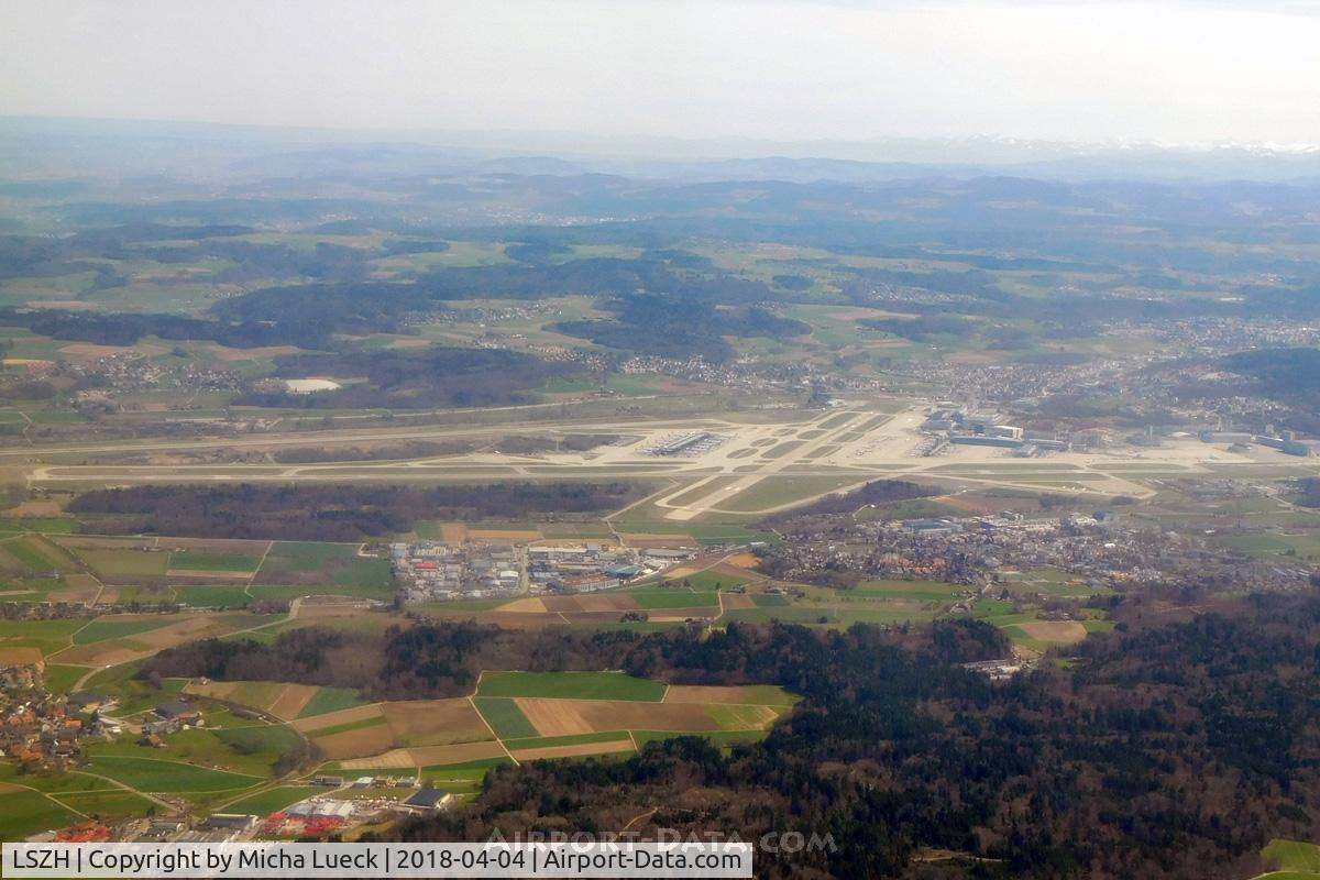 Zurich International Airport, Zurich Switzerland (LSZH) - Taken from HB-JVO (ZRH-FLR)