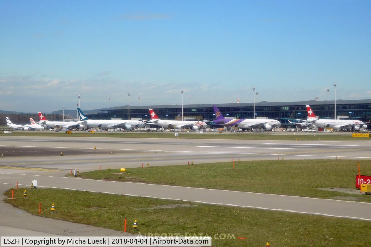 Zurich International Airport, Zurich Switzerland (LSZH) - At Zurich