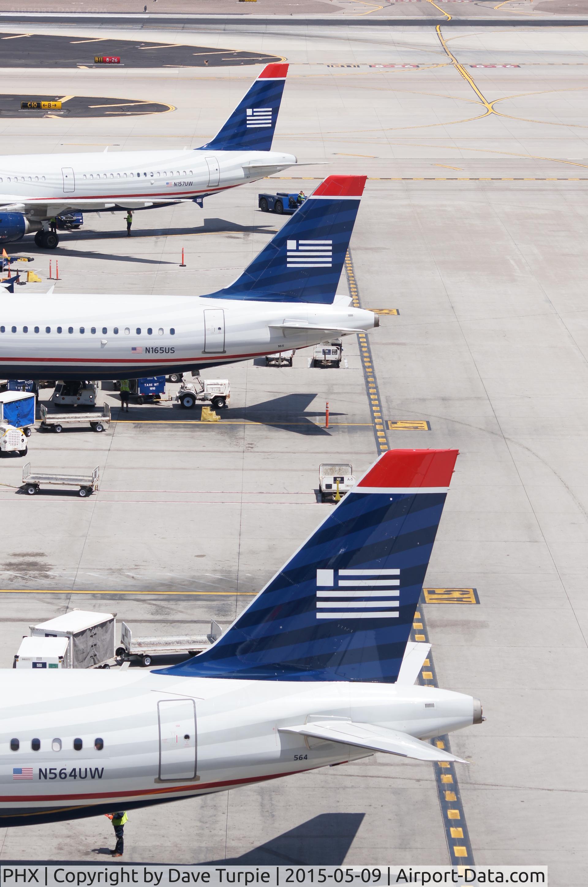 Phoenix Sky Harbor International Airport (PHX) - Back is the US Airways days.