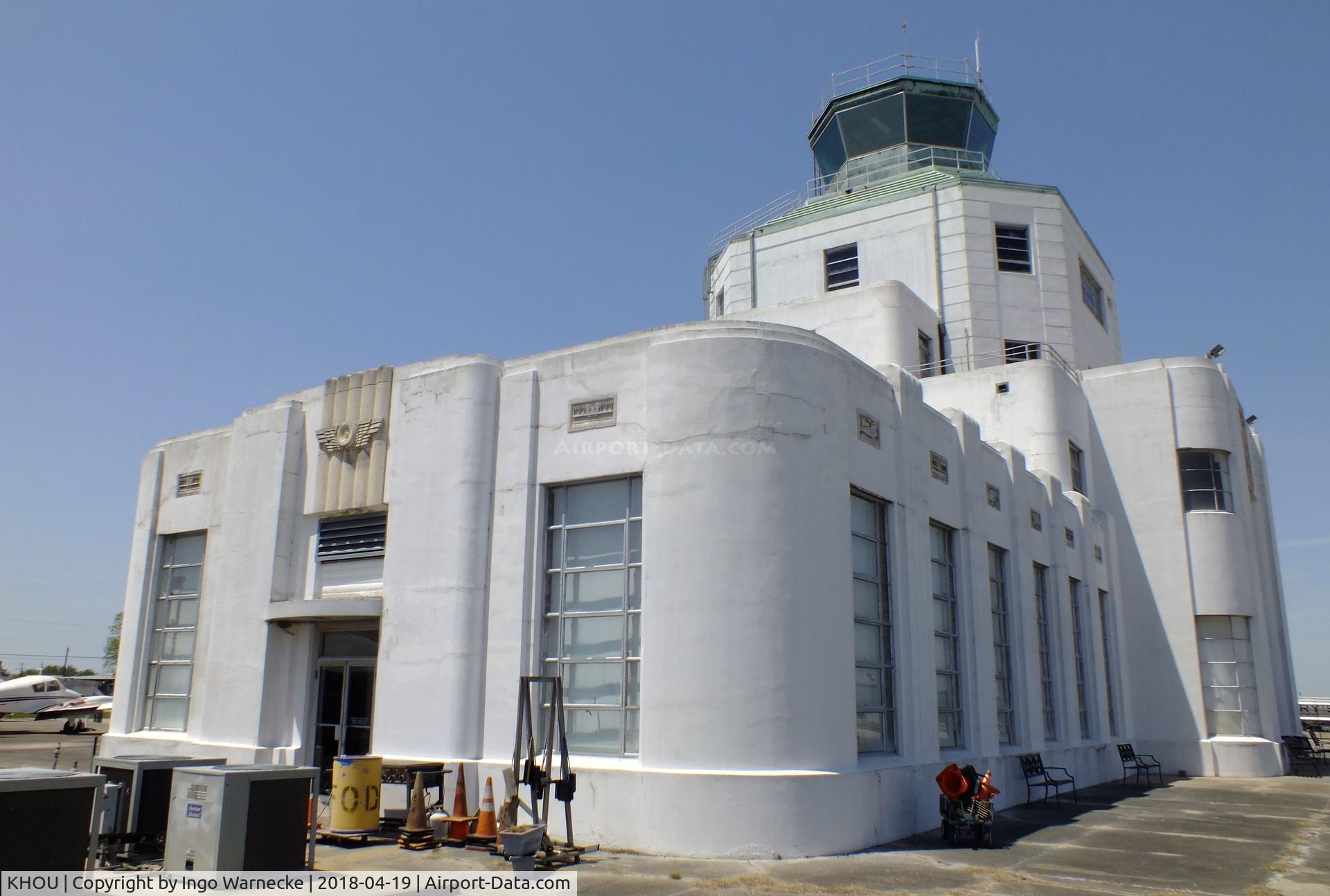 William P Hobby Airport (HOU) - the Houston Municipal Airport terminal building - restored and maintained by volunteers and staff of the 1940 Air Terminal Museum