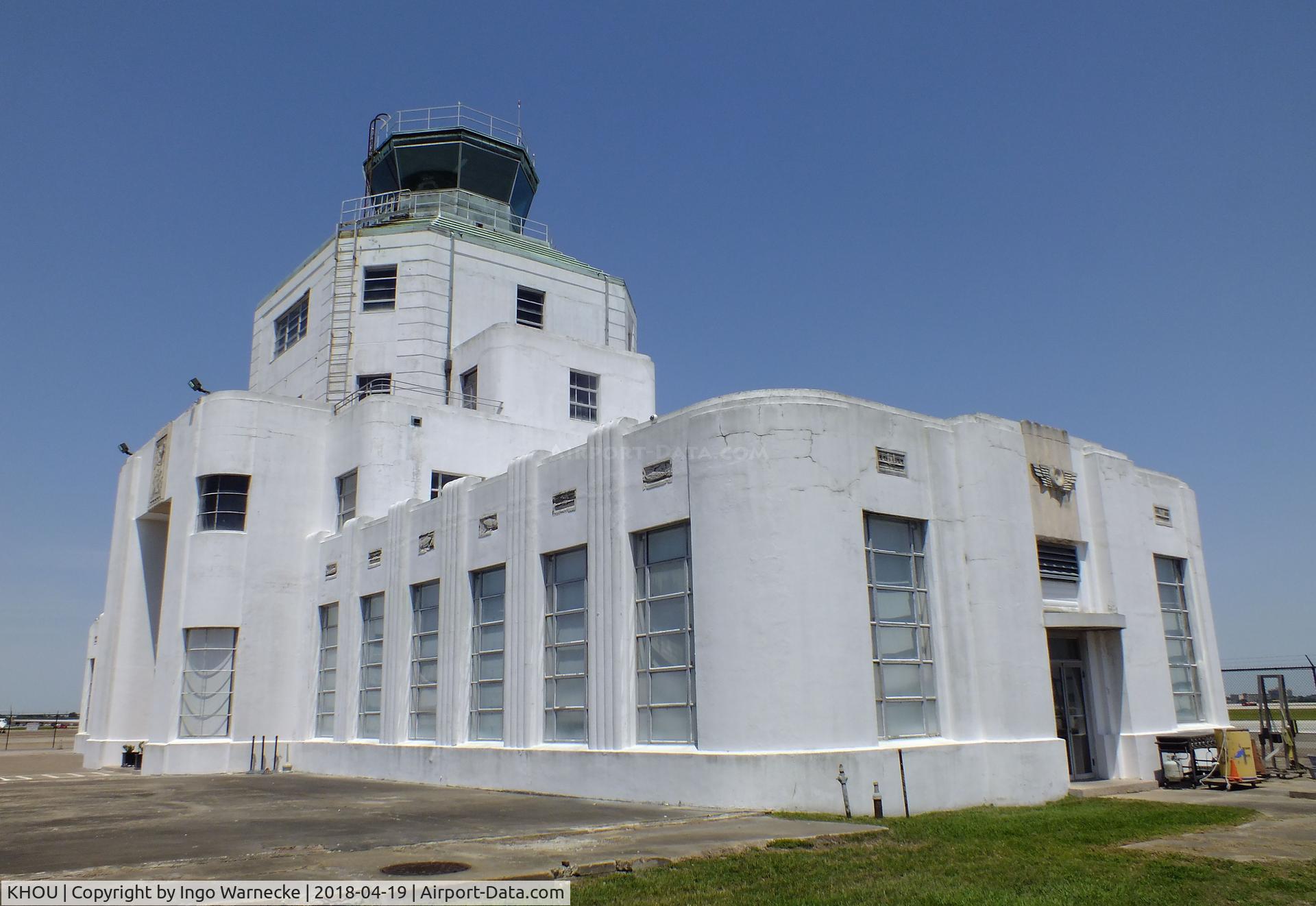 William P Hobby Airport (HOU) - the Houston Municipal Airport terminal building - restored and maintained by volunteers and staff of the 1940 Air Terminal Museum