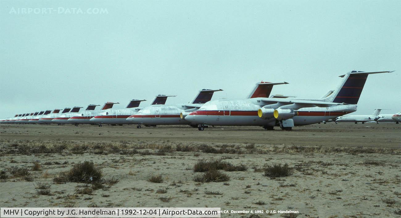 Mojave Airport (MHV) - BAe in storage.