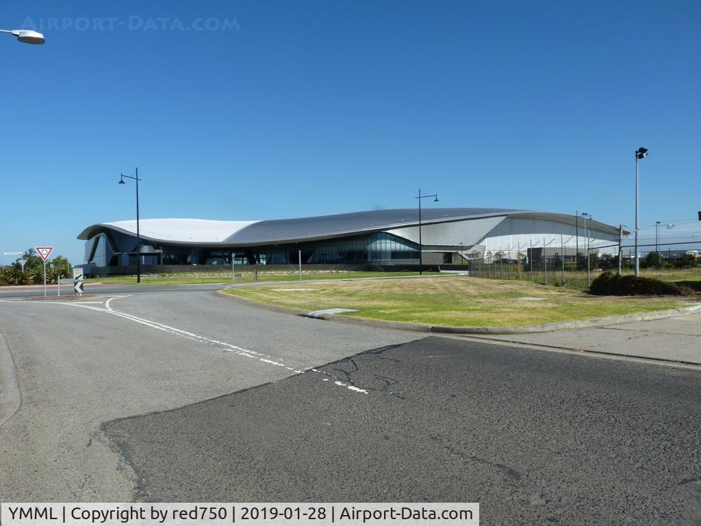 Melbourne International Airport, Tullamarine, Victoria Australia (YMML) - Australia Jet Base, the executive jet terminal and service facility at Tullamarine Airport.