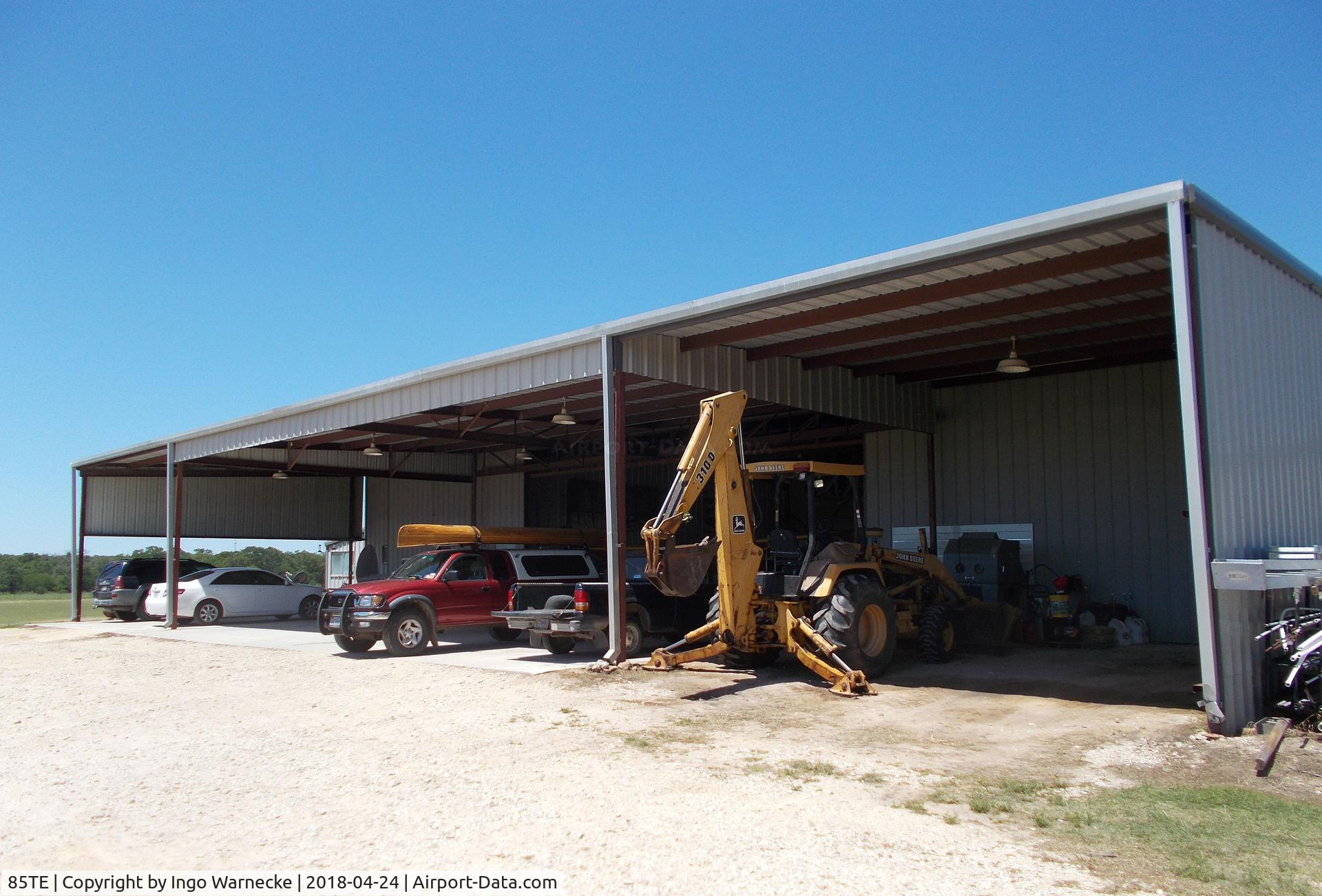 Old Kingsbury Aerodrome Airport (85TE) - the workshop hangar of the Pioneer Flight Museum at the Old Kingsbury Aerodrome, Kingsbury TX