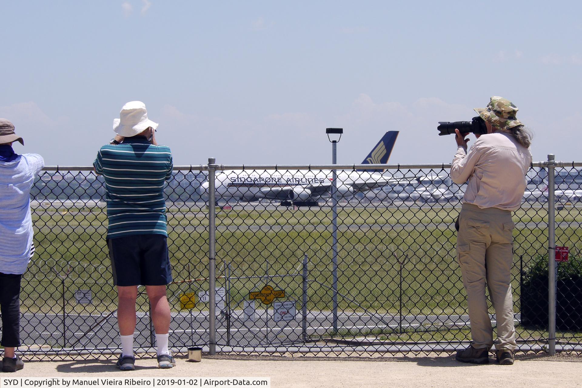 Sydney Airport, Mascot, New South Wales Australia (SYD) - view from Shep's Mound