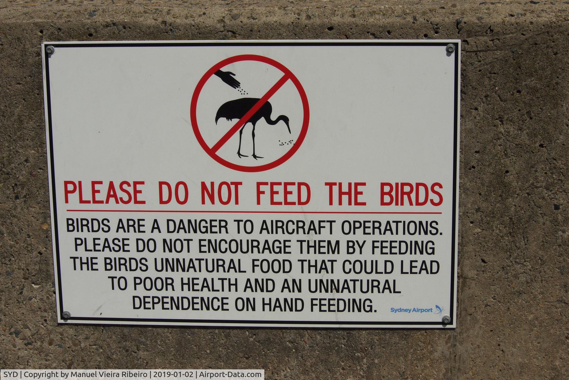 Sydney Airport, Mascot, New South Wales Australia (SYD) - sign at Sydney airport