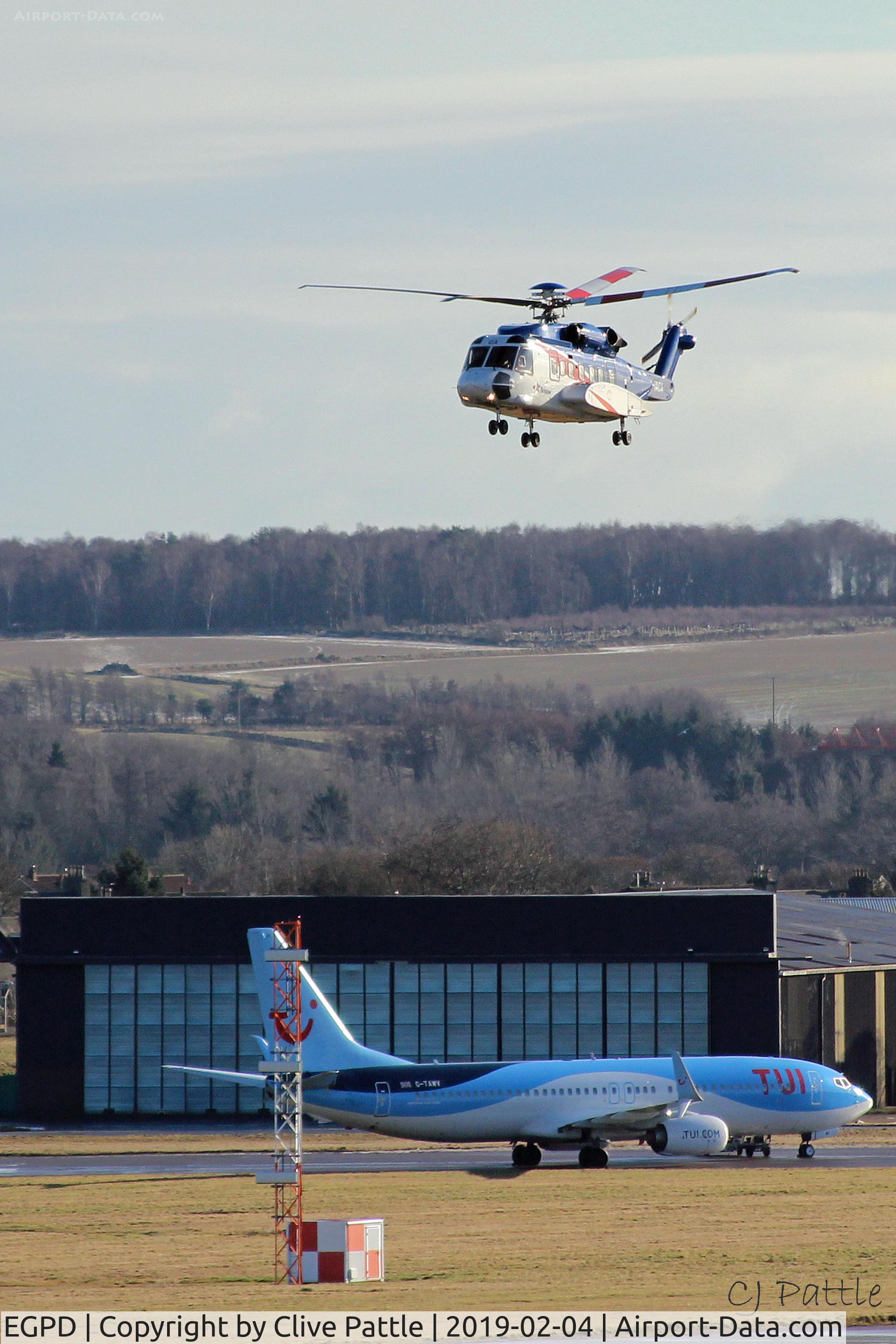 Aberdeen Airport, Aberdeen, Scotland United Kingdom (EGPD) - Airport operations at Aberdeen
