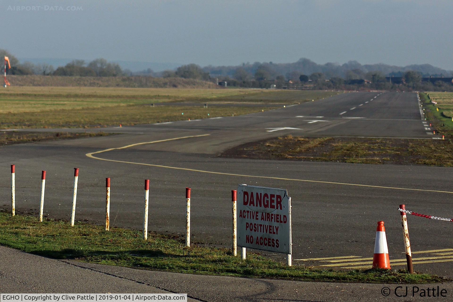 Thruxton Aerodrome Airport, Andover, England United Kingdom (EGHO) - Runway view @ Thruxton