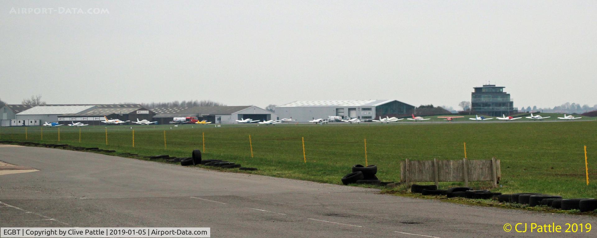 Turweston Aerodrome Airport, Turweston, England United Kingdom (EGBT) - Airfield view