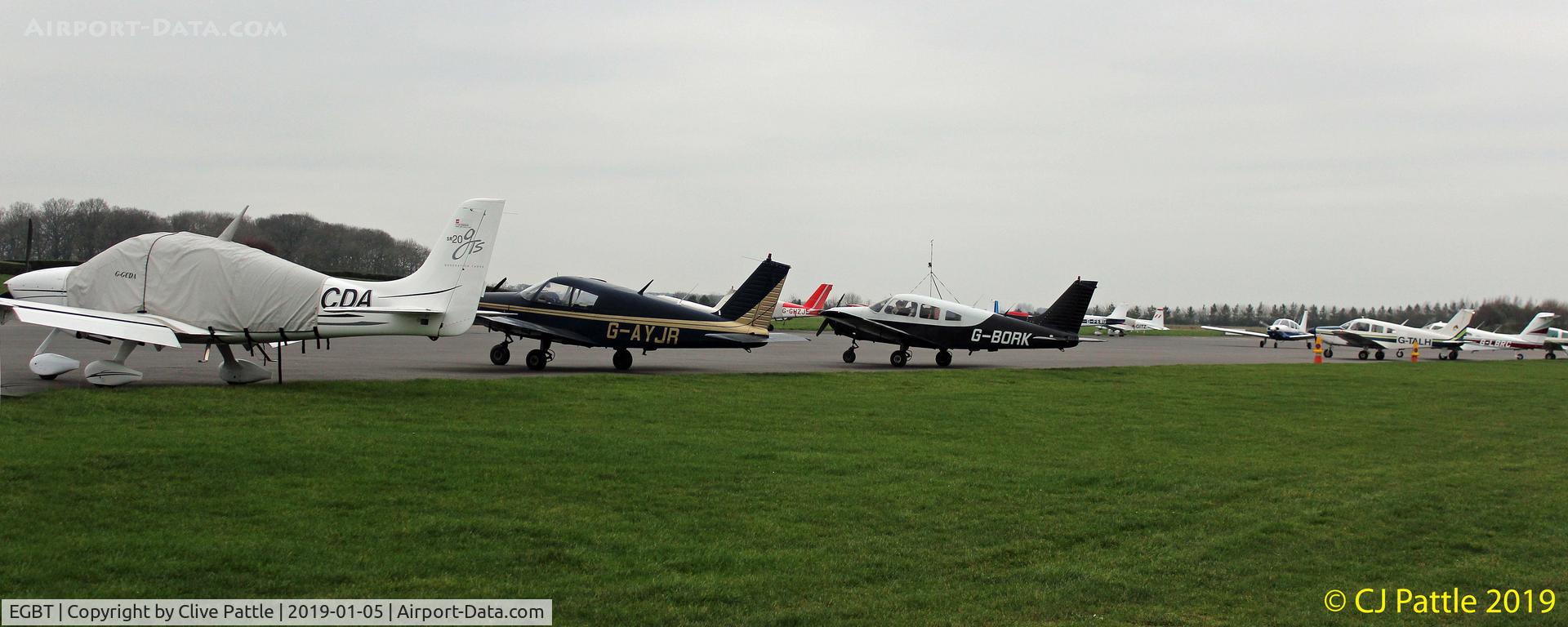 Turweston Aerodrome Airport, Turweston, England United Kingdom (EGBT) - Airfield view @ Turweston