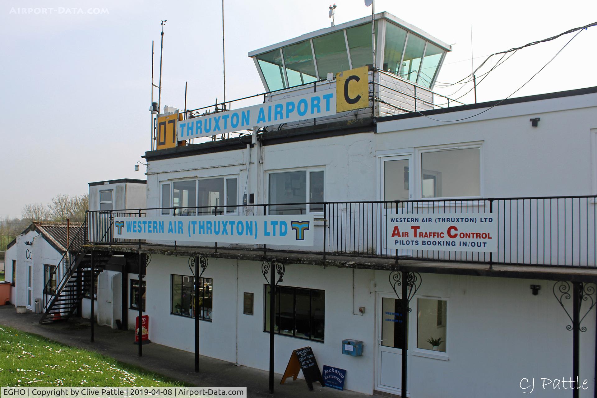 Thruxton Aerodrome Airport, Andover, England United Kingdom (EGHO) - ATC Tower @ Thruxton