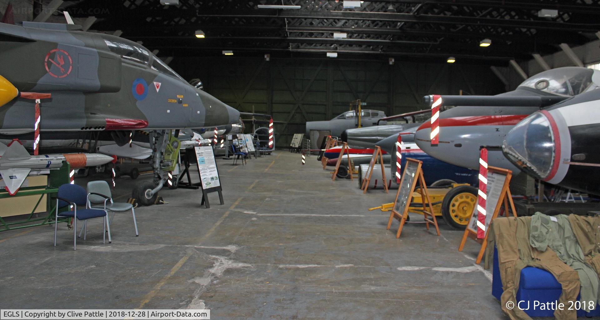 Old Sarum Airfield Airport, Salisbury, England United Kingdom (EGLS) - General view - Boscombe Down Aviation Collection (BDAC) at Old Sarum Airfield , EGLS.