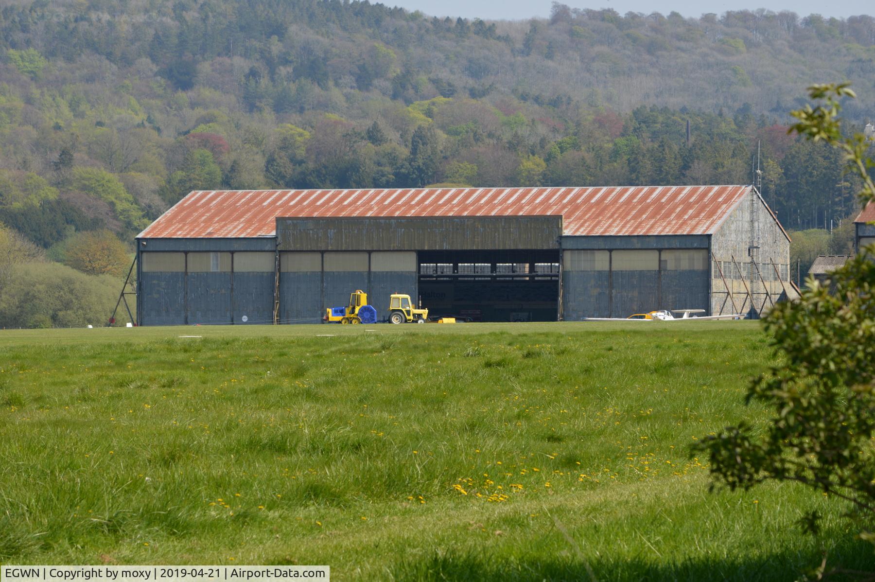 RAF Halton Airport, Halton, England United Kingdom (EGWN) - Hangar at RAF Halton.