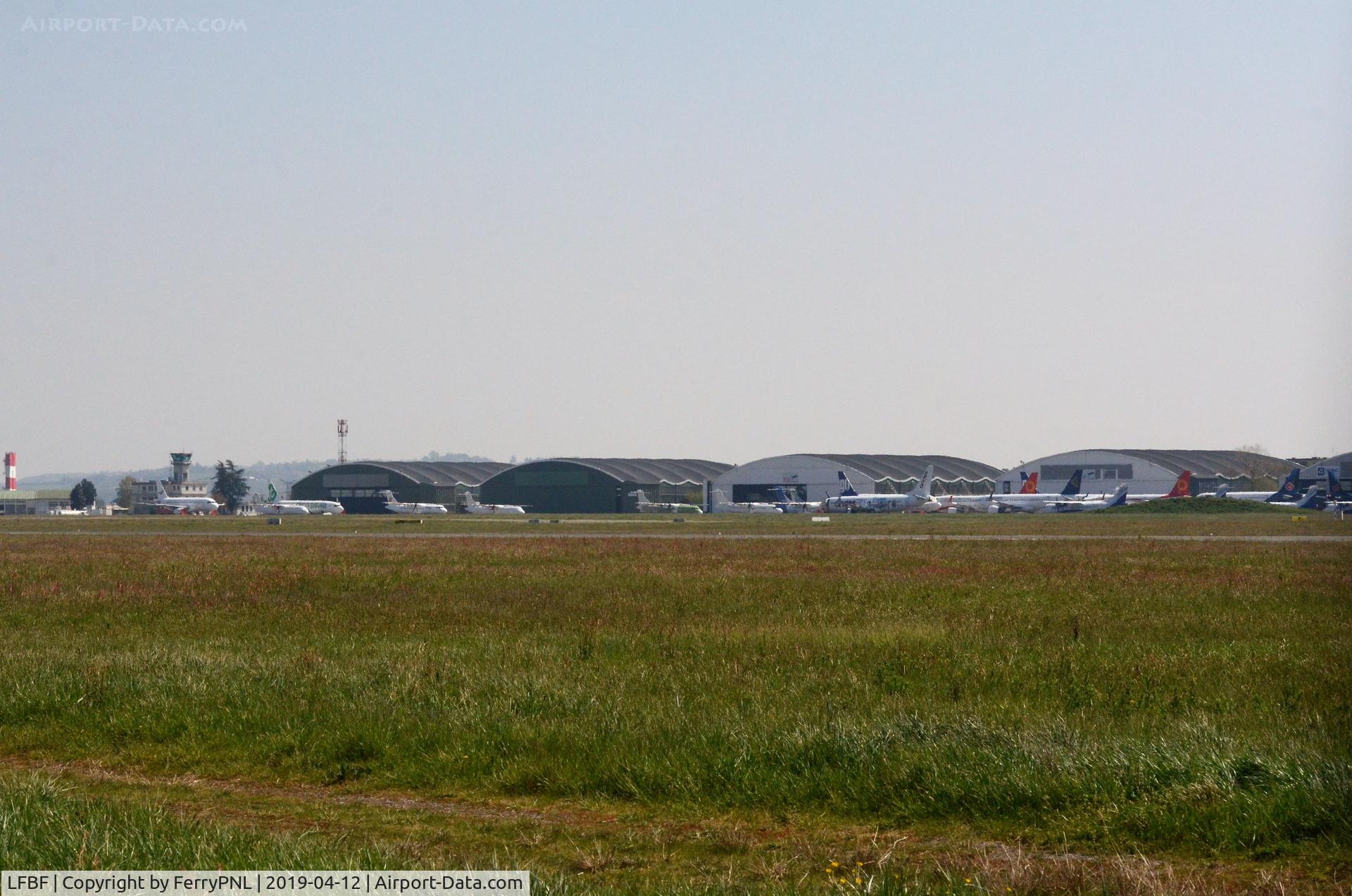 LFBF Airport - Francazal Airport close to TLS offers mostly a variety of ATR and Airbus planes along with some others.