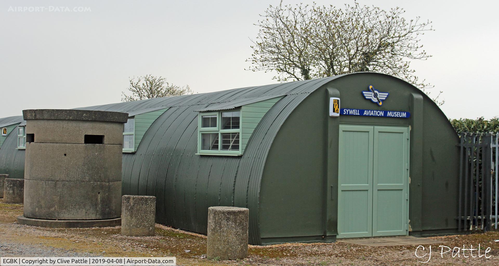 Sywell Aerodrome Airport, Northampton, England United Kingdom (EGBK) - The Nissen Hut premises (ex RAF Bentwaters)  of The Sywell Aviation Museum located at EGBK