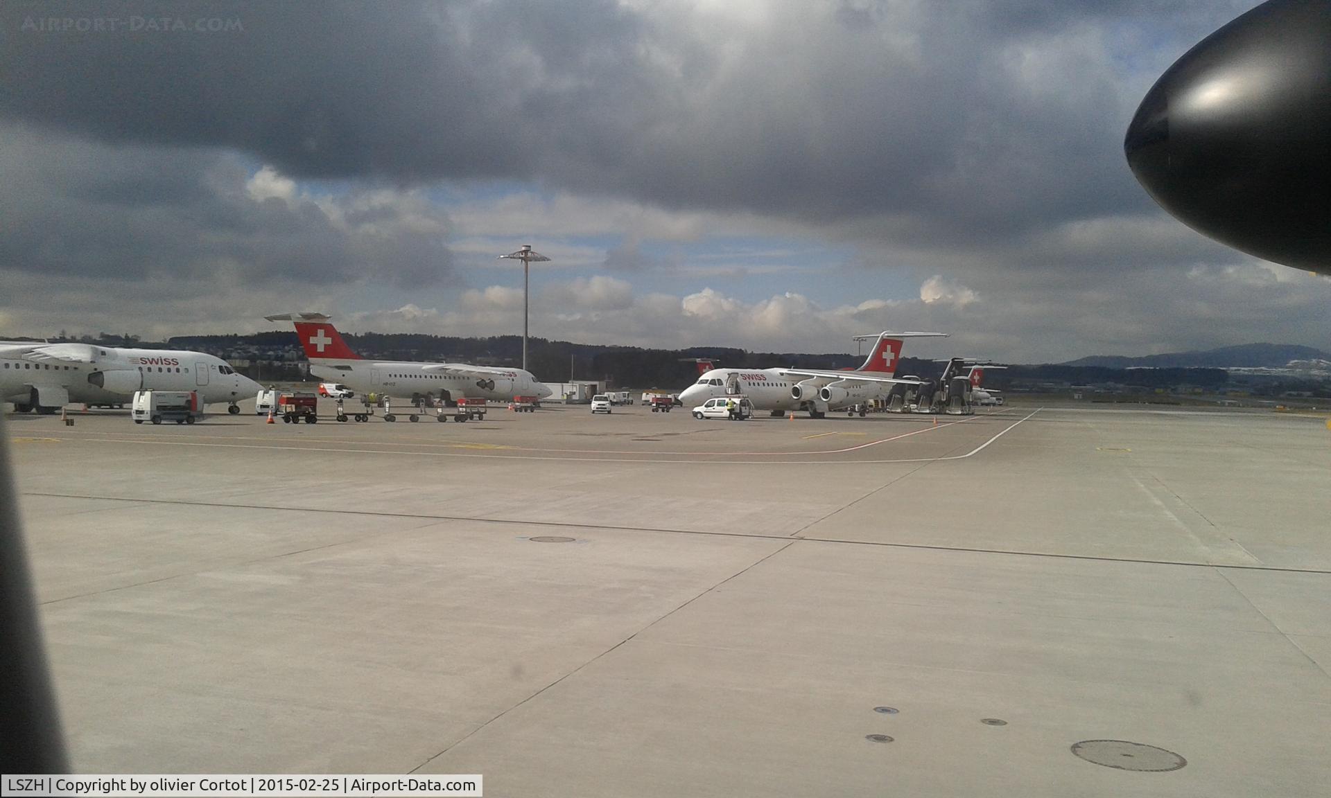 Zurich International Airport, Zurich Switzerland (LSZH) - in 2015