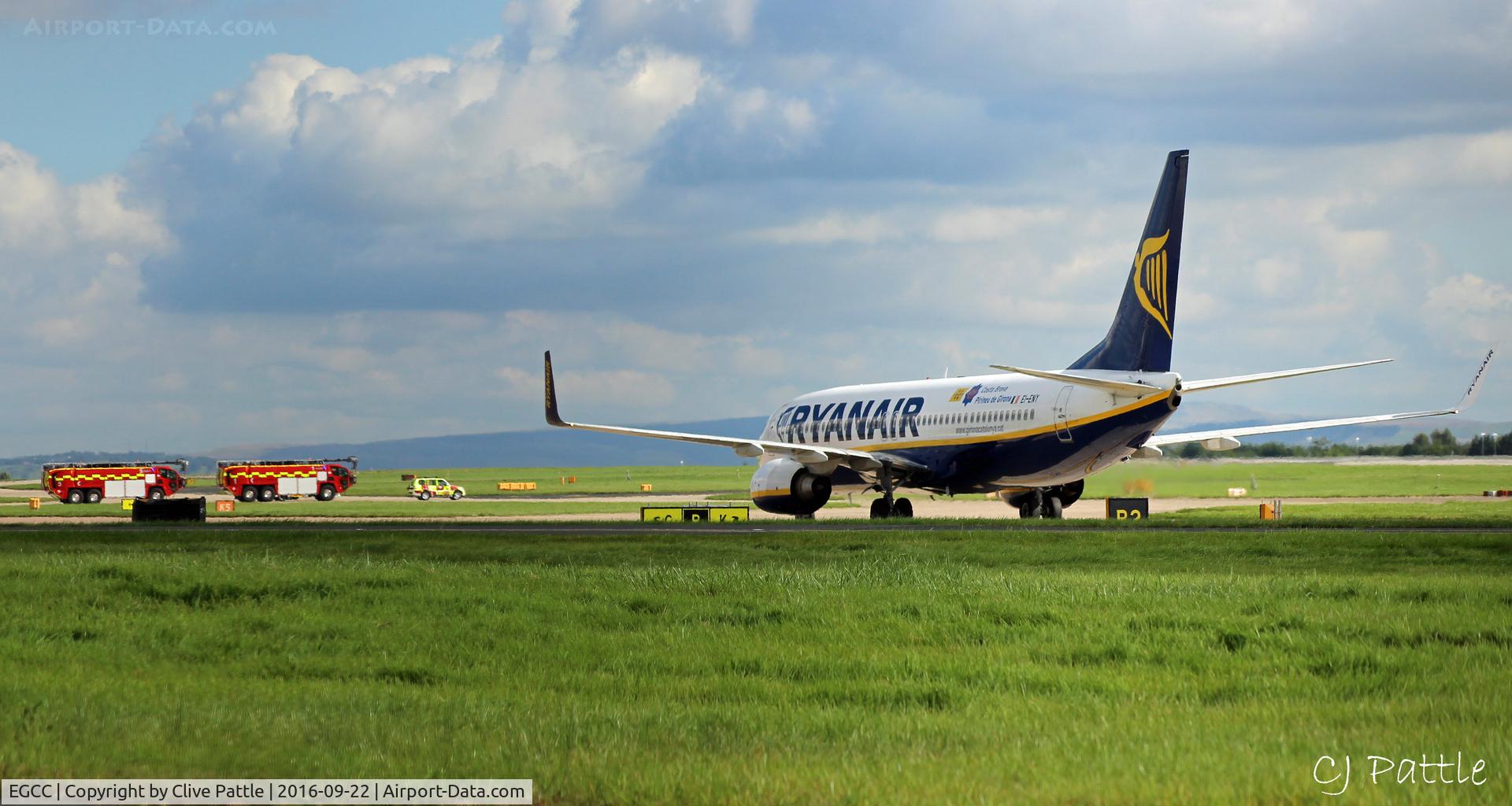 Manchester Airport, Manchester, England United Kingdom (EGCC) - Airfield operations @ EGCC