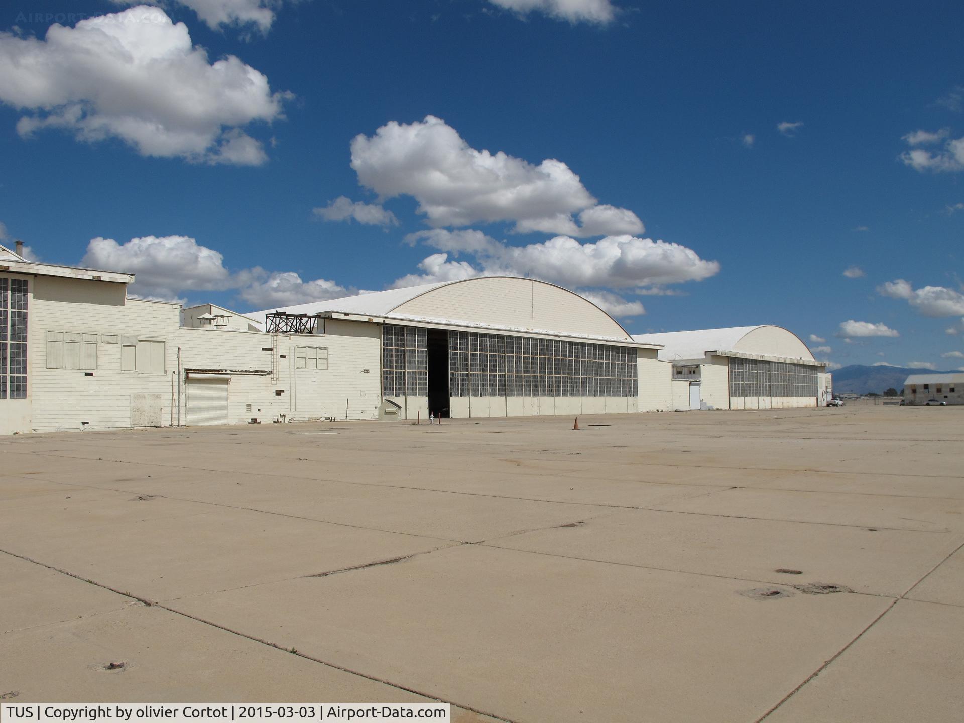 Tucson International Airport (TUS) - some 40's era hangars