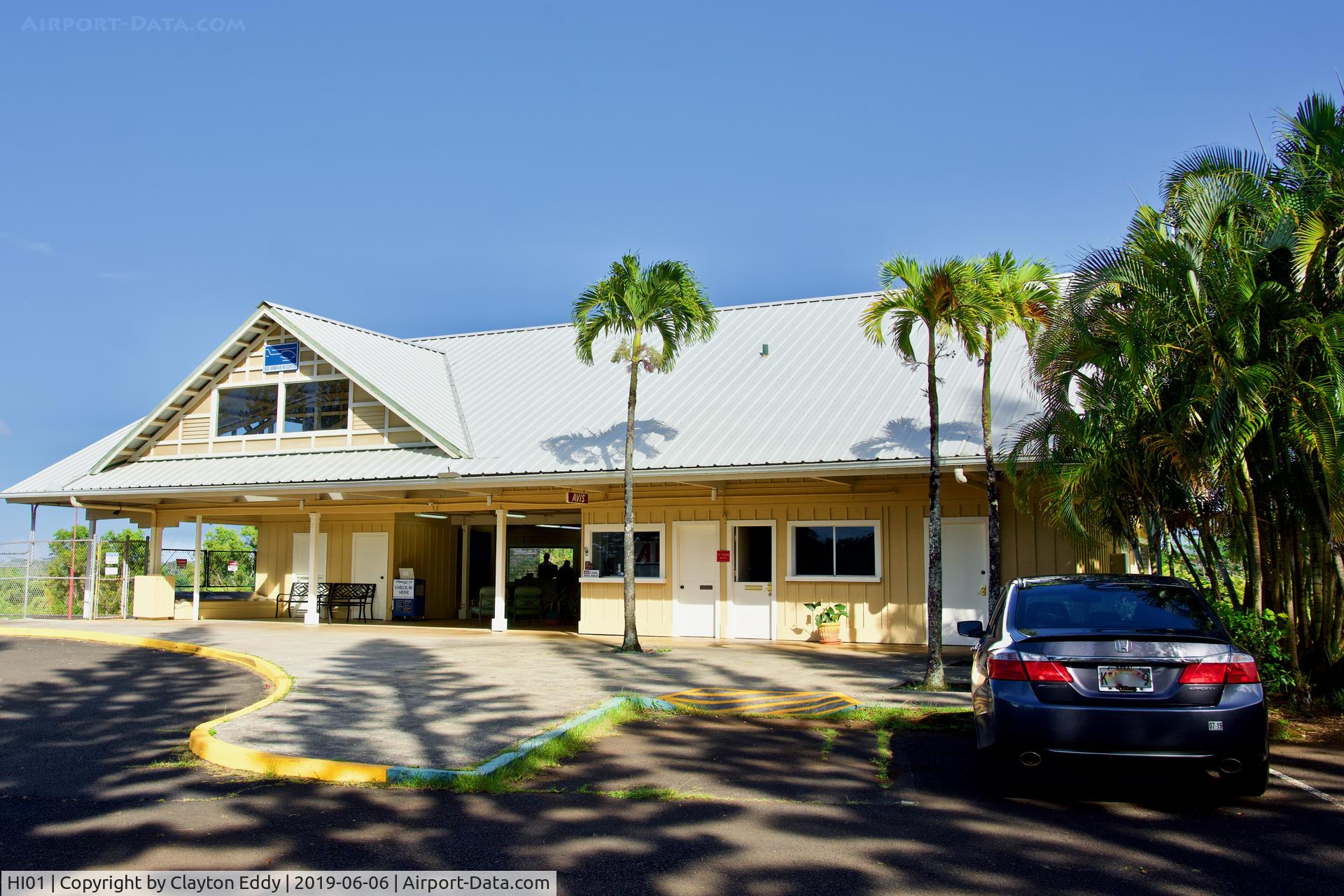 Princeville Airport (HI01) - Terminal building Princeville Airport. 2019.