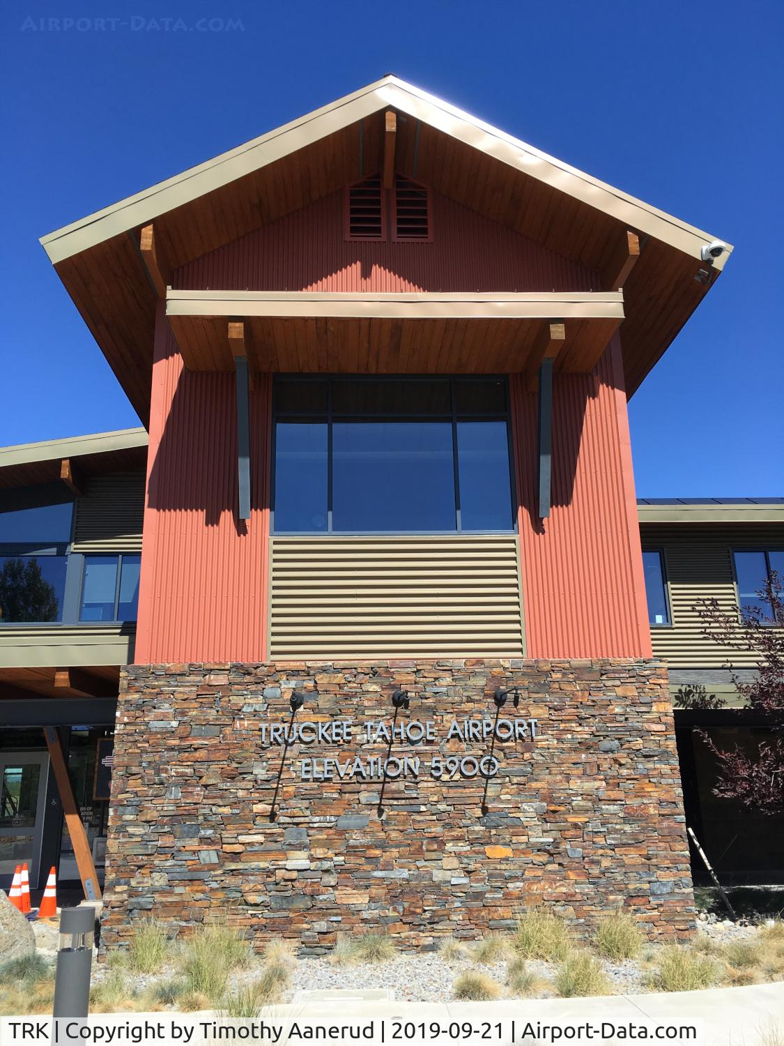 Truckee-tahoe Airport (TRK) - Terminal Building