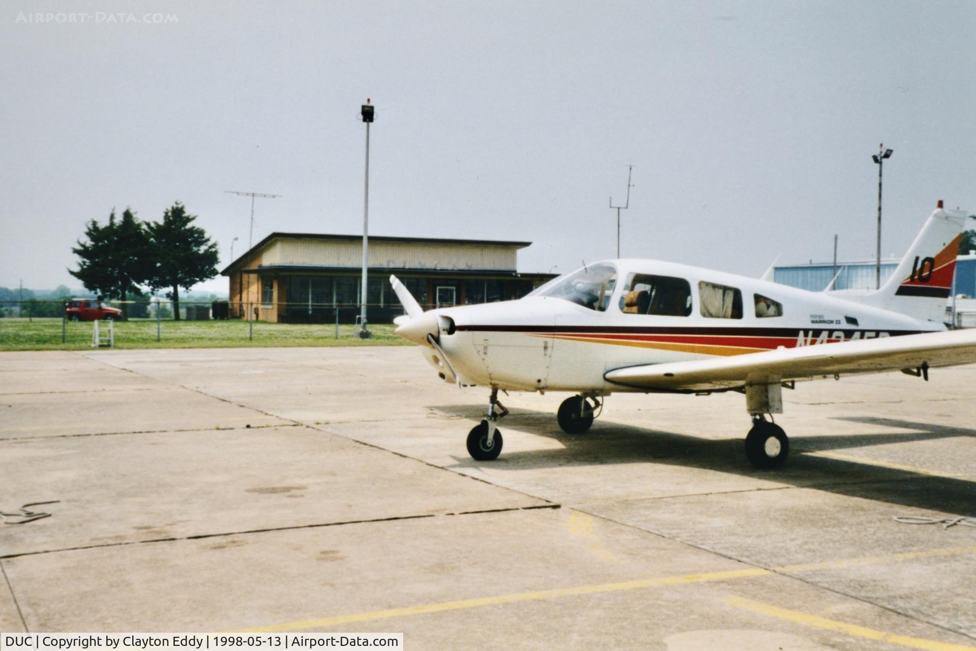 Halliburton Field Airport (DUC) - Duncan airport 1998.