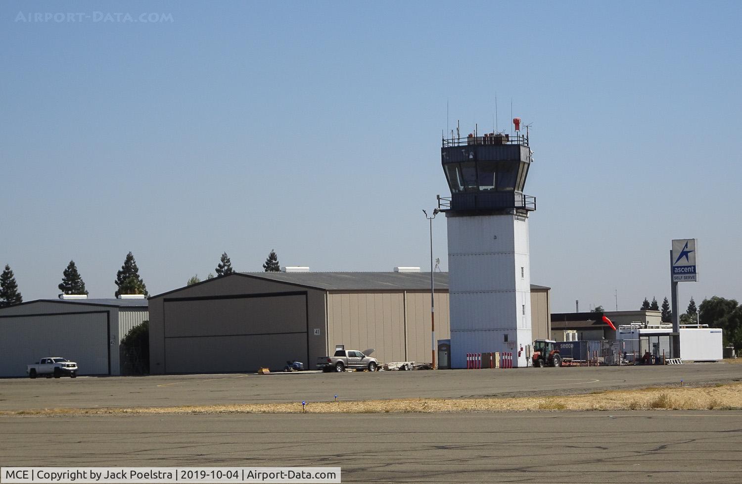 Merced Rgnl//macready Field Airport (MCE) - Tower of Merced airport CA