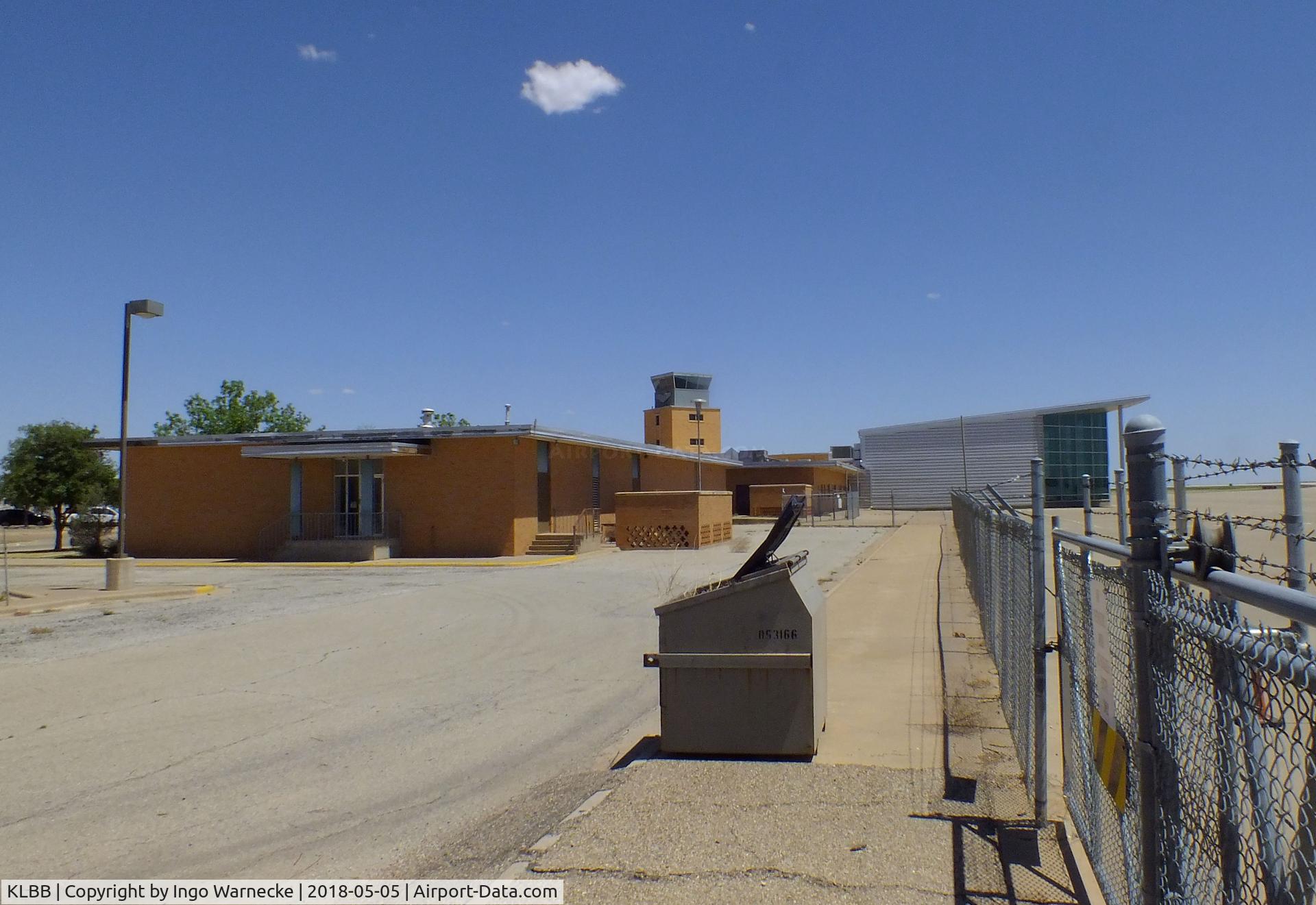 Lubbock Preston Smith International Airport (LBB) - the old terminal and Silent Wings Museum at Lubbock Preston Smith Intl. Airport, Lubbock TX