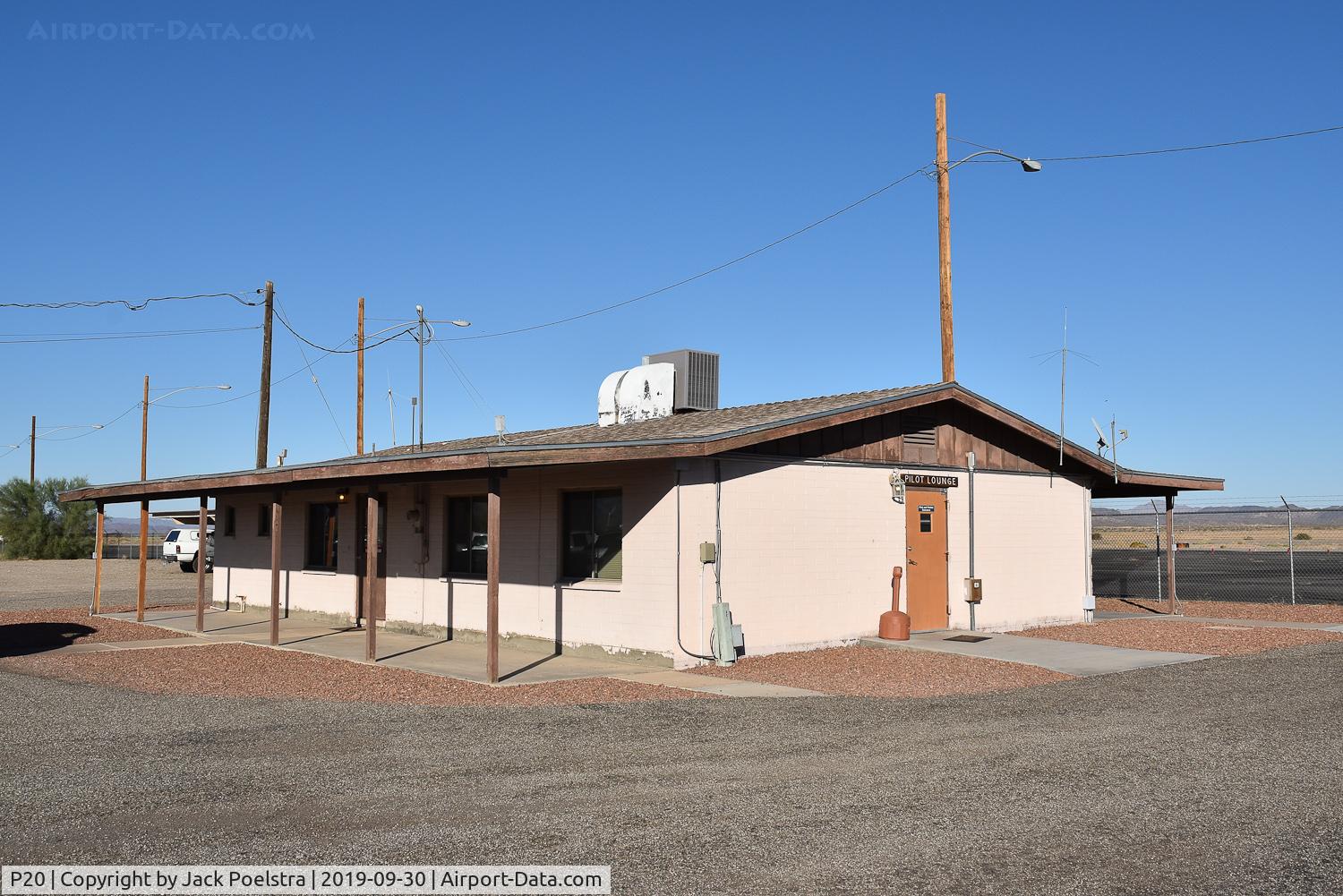 Avi Suquilla Airport (P20) - Airport office of Parker airport AZ