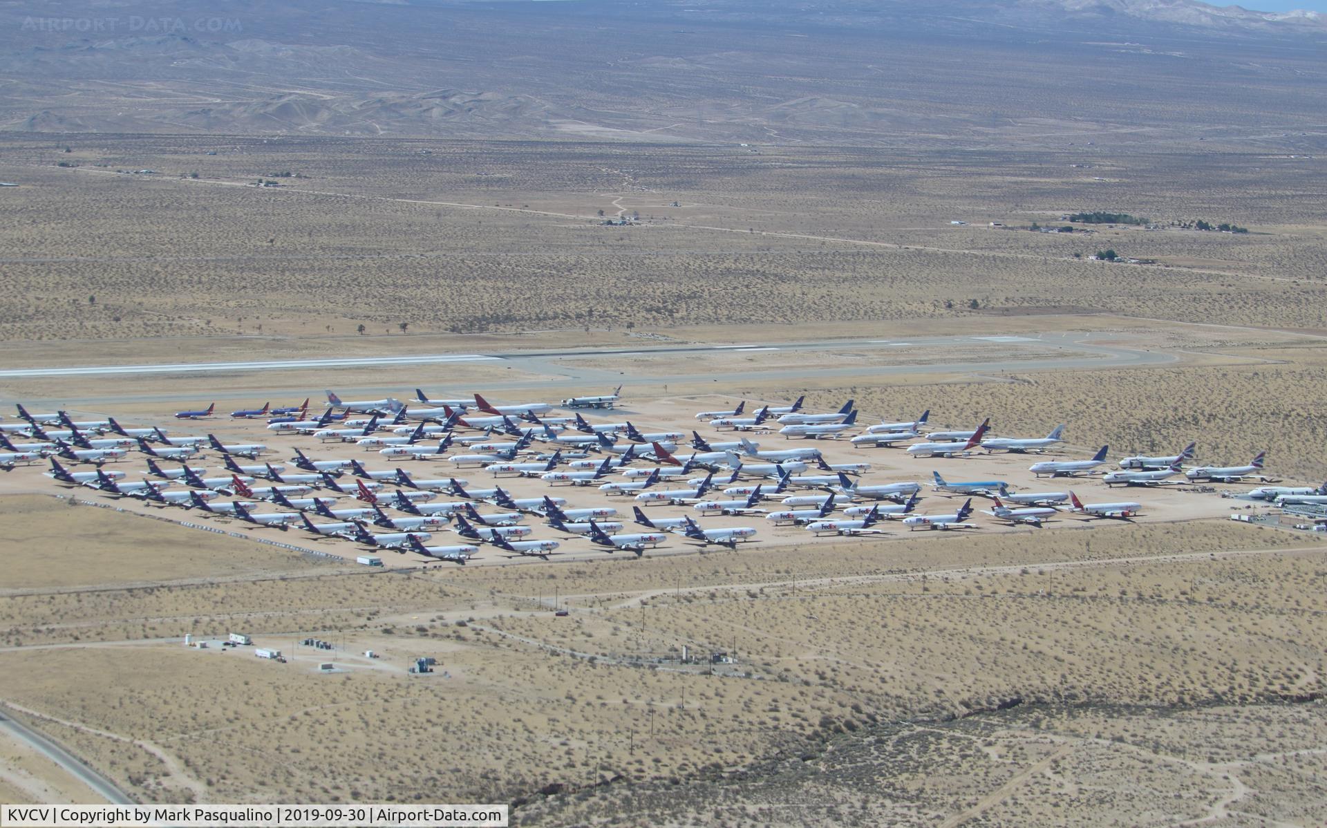 Southern California Logistics Airport (VCV) - Wide body aircraft storage