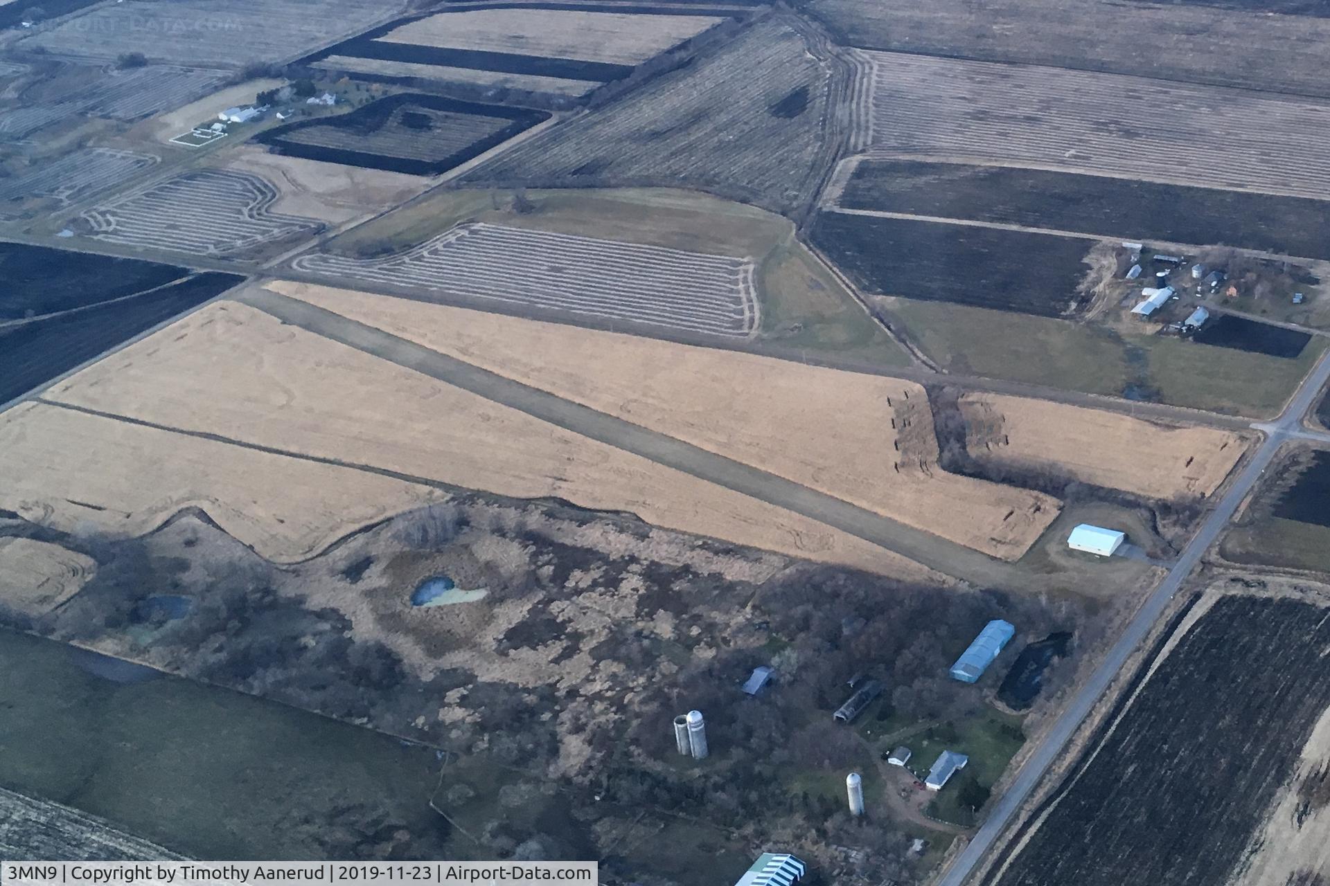 Schumacher Airport (3MN9) - Nikolaus airport, Montrose MN USA, returning from KOVL going to KMIC in N4808F