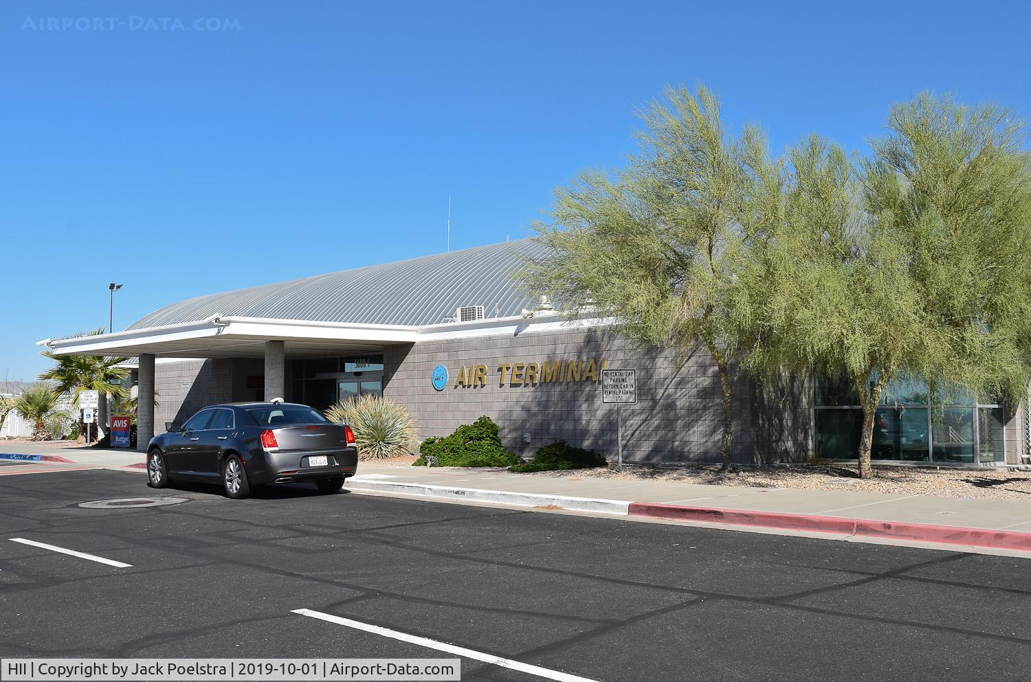 Lake Havasu City Airport (HII) - Passenger terminal of Lake Havasu City airport AZ