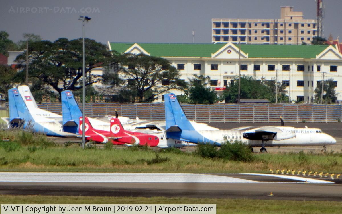 Wattay International Airport, Vientiane (Viangchan) Lao People's Democratic Rep. (VLVT) - Withdrawn from service airplanes stored at Wattay Airport both civilian as military aircrafts.