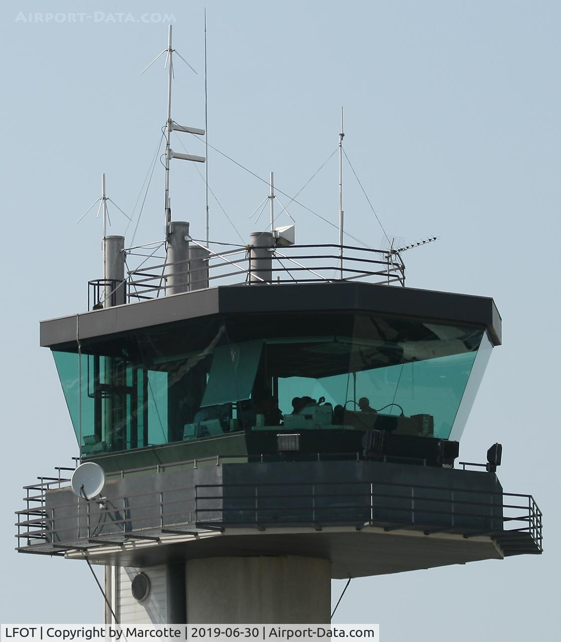 Tours Val de Loire Airport, Tours France (LFOT) - Civilian control tower.