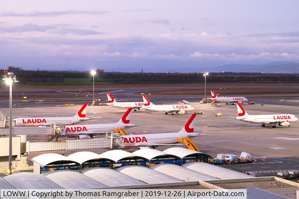 Vienna International Airport, Vienna Austria (LOWW) - overview LDM's