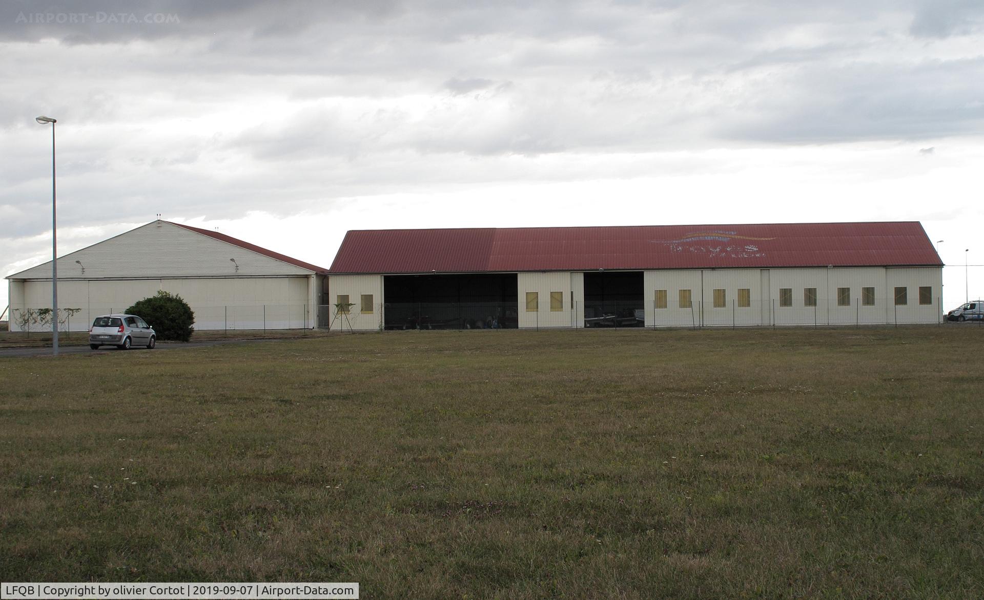 Troyes Barberey Airport, Troyes France (LFQB) - the aeroclub hangar