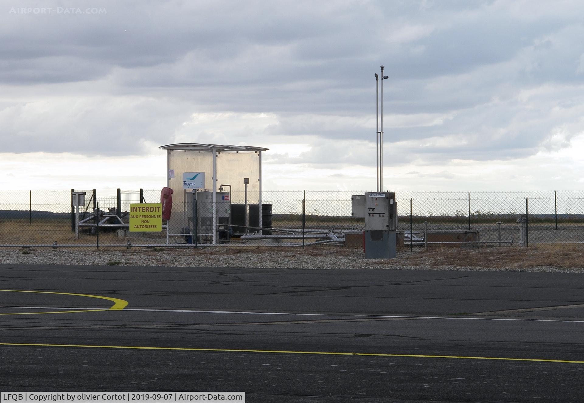 Troyes Barberey Airport, Troyes France (LFQB) - fuel equipement