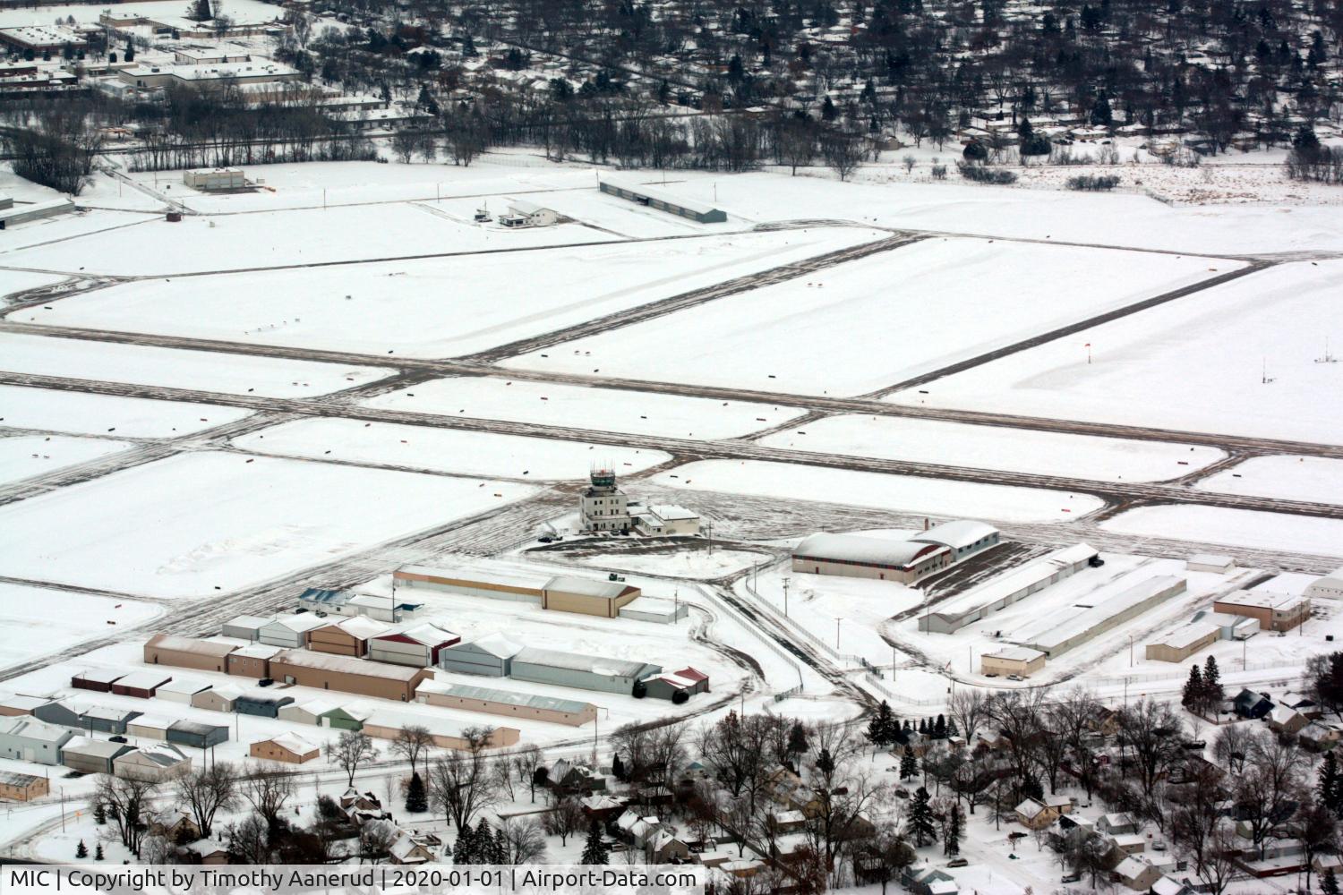 Crystal Airport (MIC) - Departing Crystal