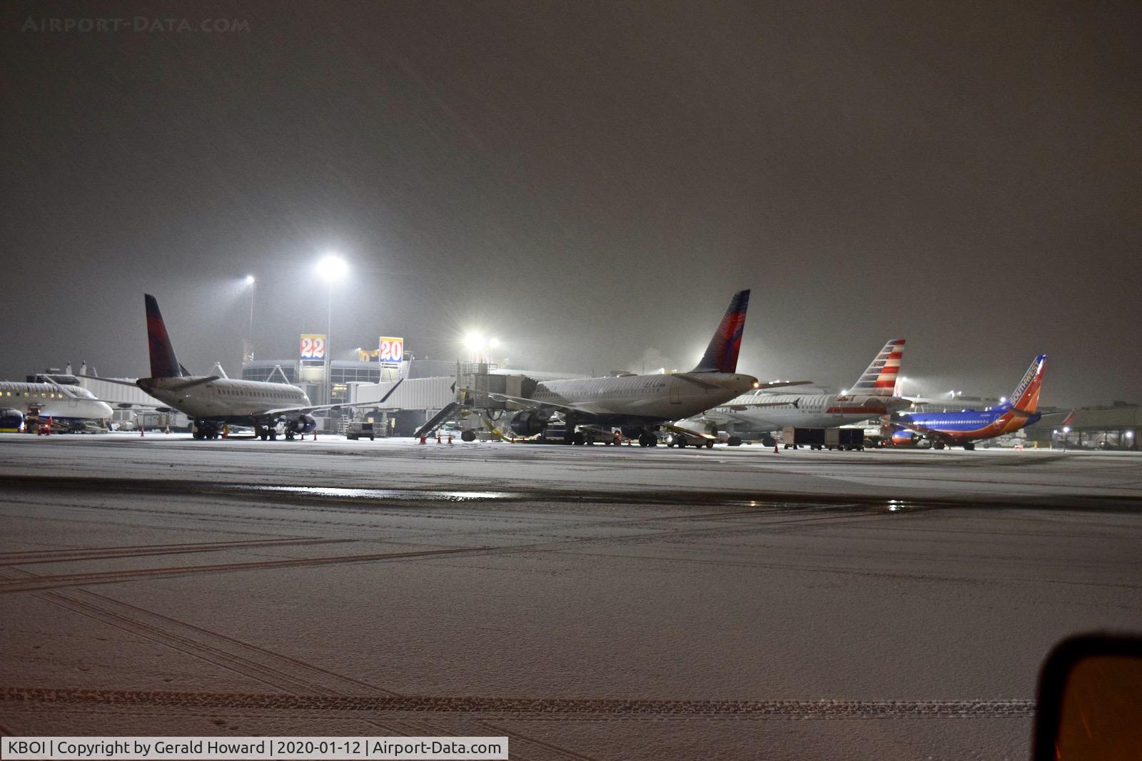 Boise Air Terminal/gowen Fld Airport (BOI) - North side B Terminal.