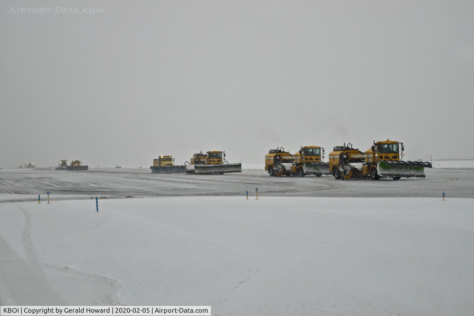 Boise Air Terminal/gowen Fld Airport (BOI) - Another snow day.