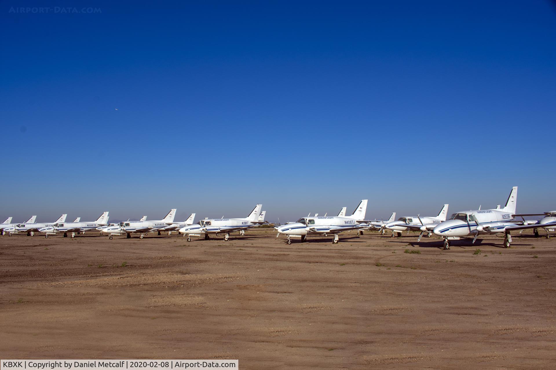 Buckeye Municipal Airport (BXK) - A little Aircraft Boneyard