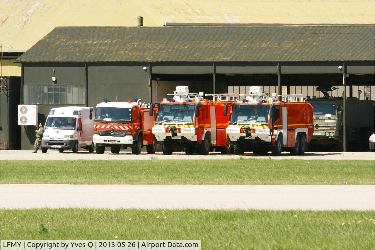 LFMY Airport - Fire trucks station, Salon de Provence Air Base 701 (LFMY)