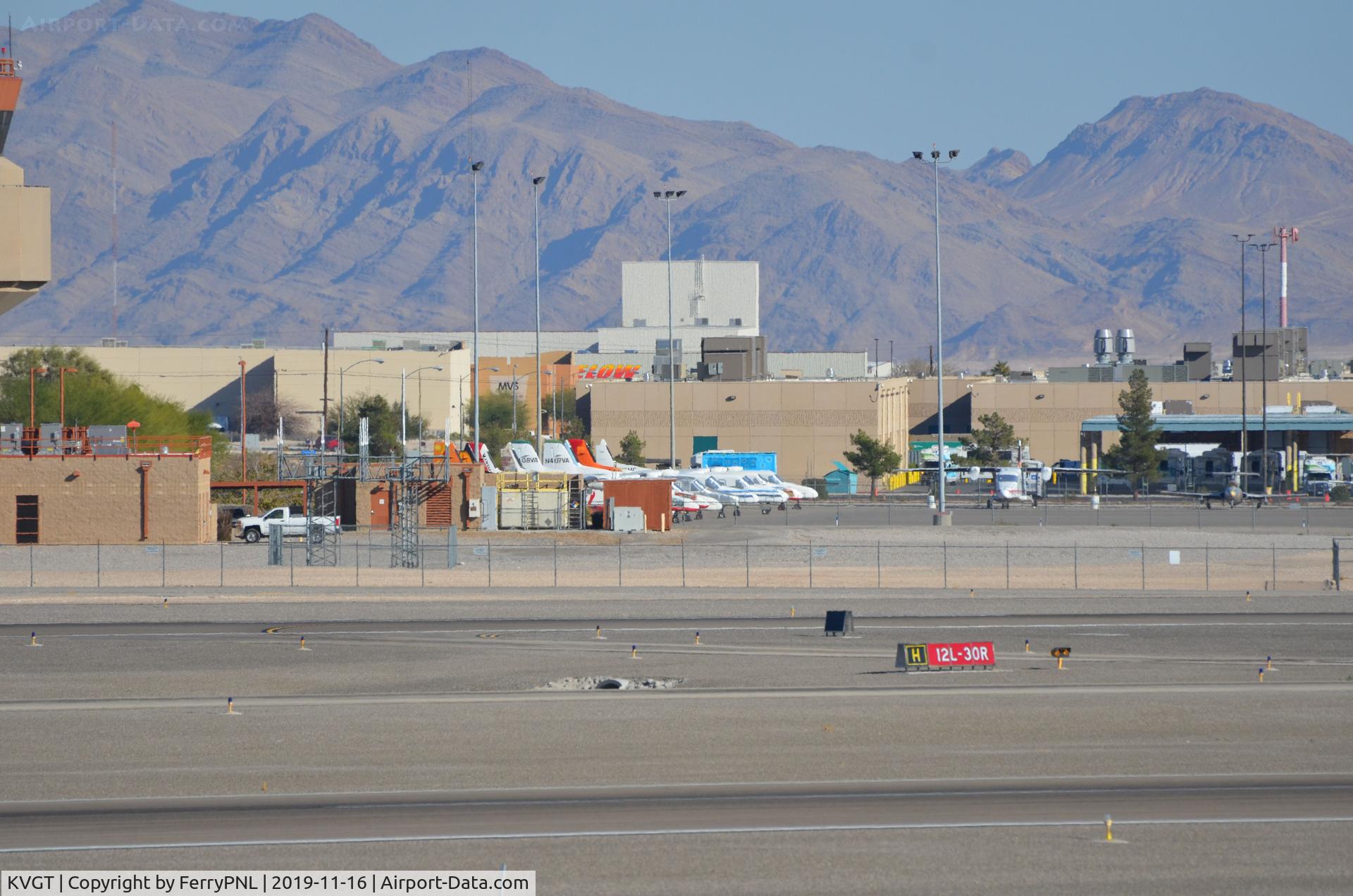 North Las Vegas Airport (VGT) - Storage at the east side of Las Vegas North Airport